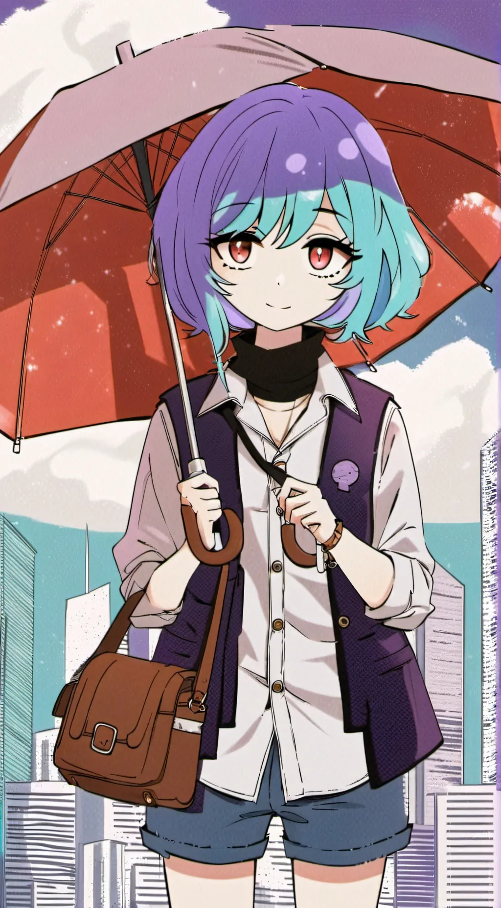 ai character: →Korina* background