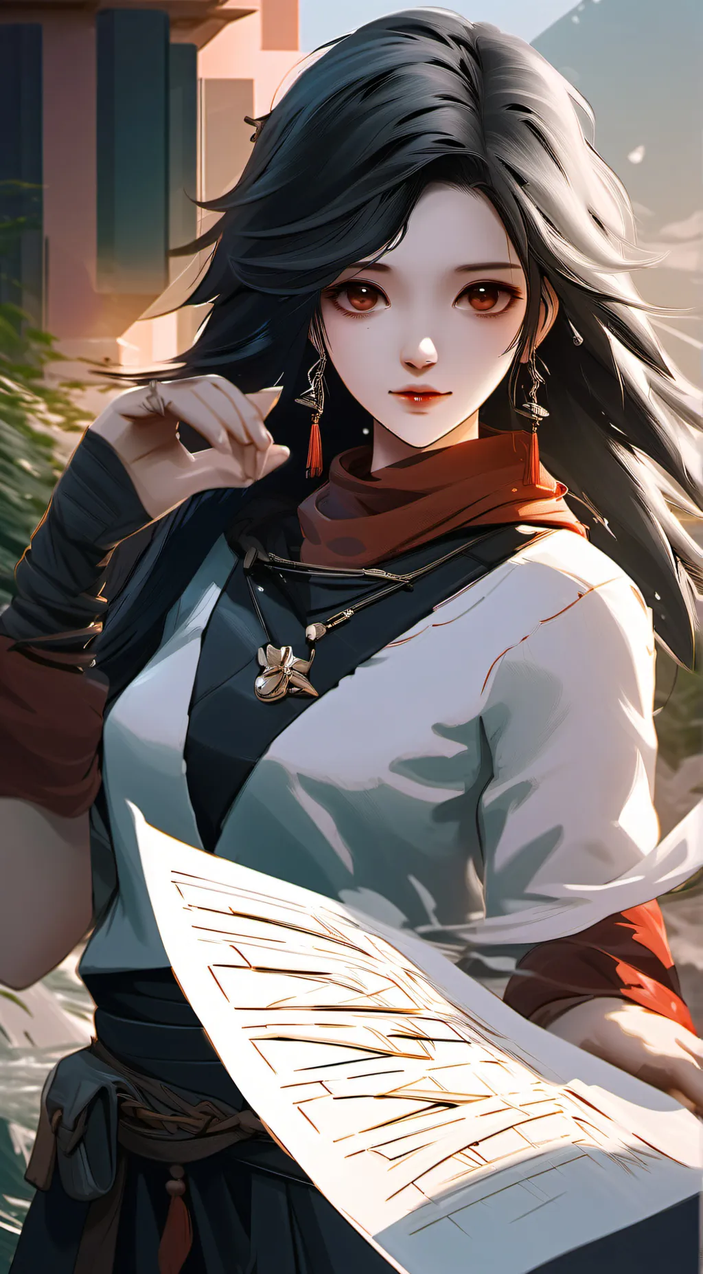 ai character: Athena background