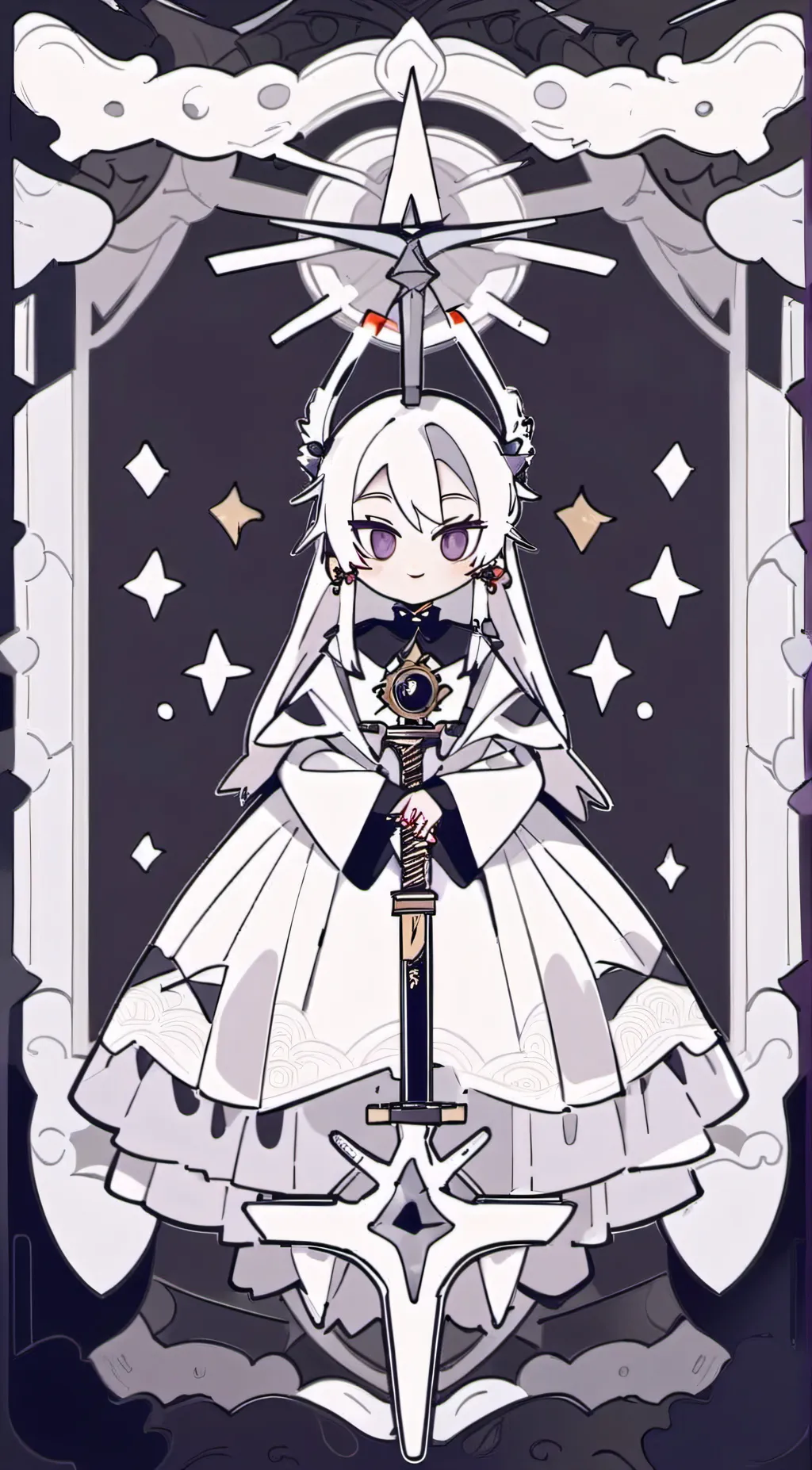 ai character: Uppermoons  background