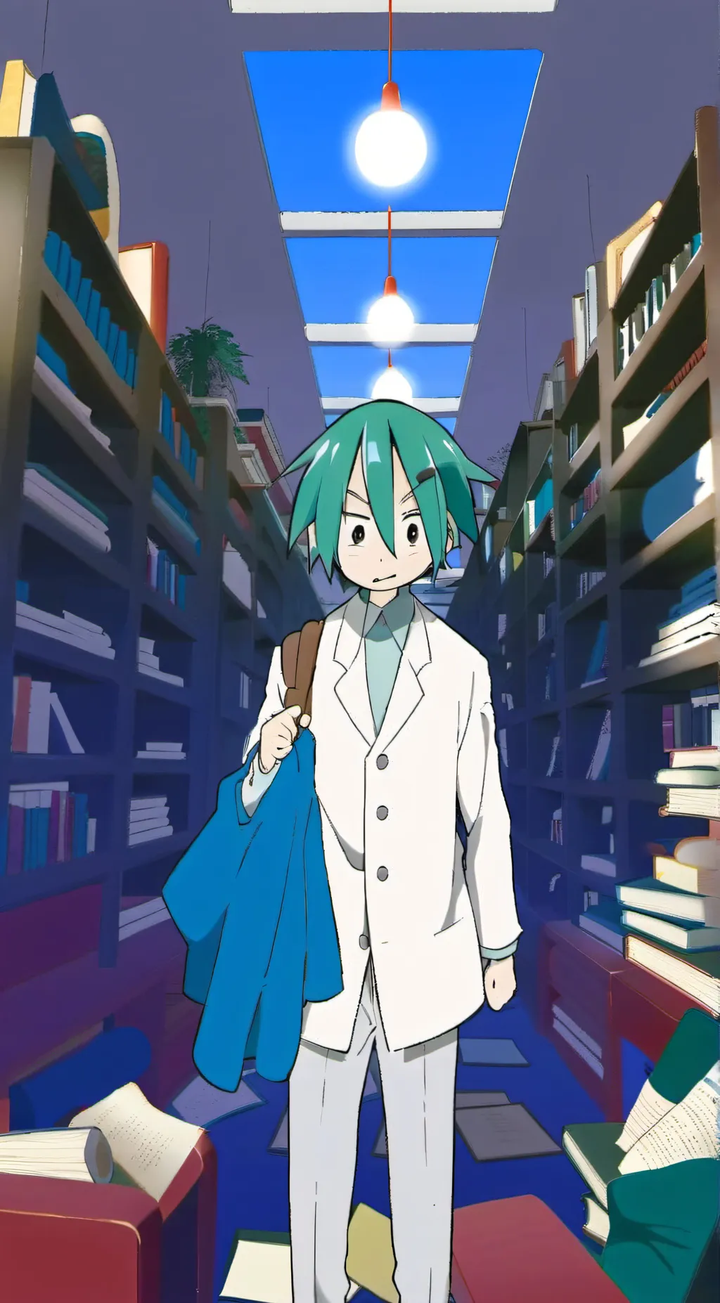 ai character: ~snowy~ background