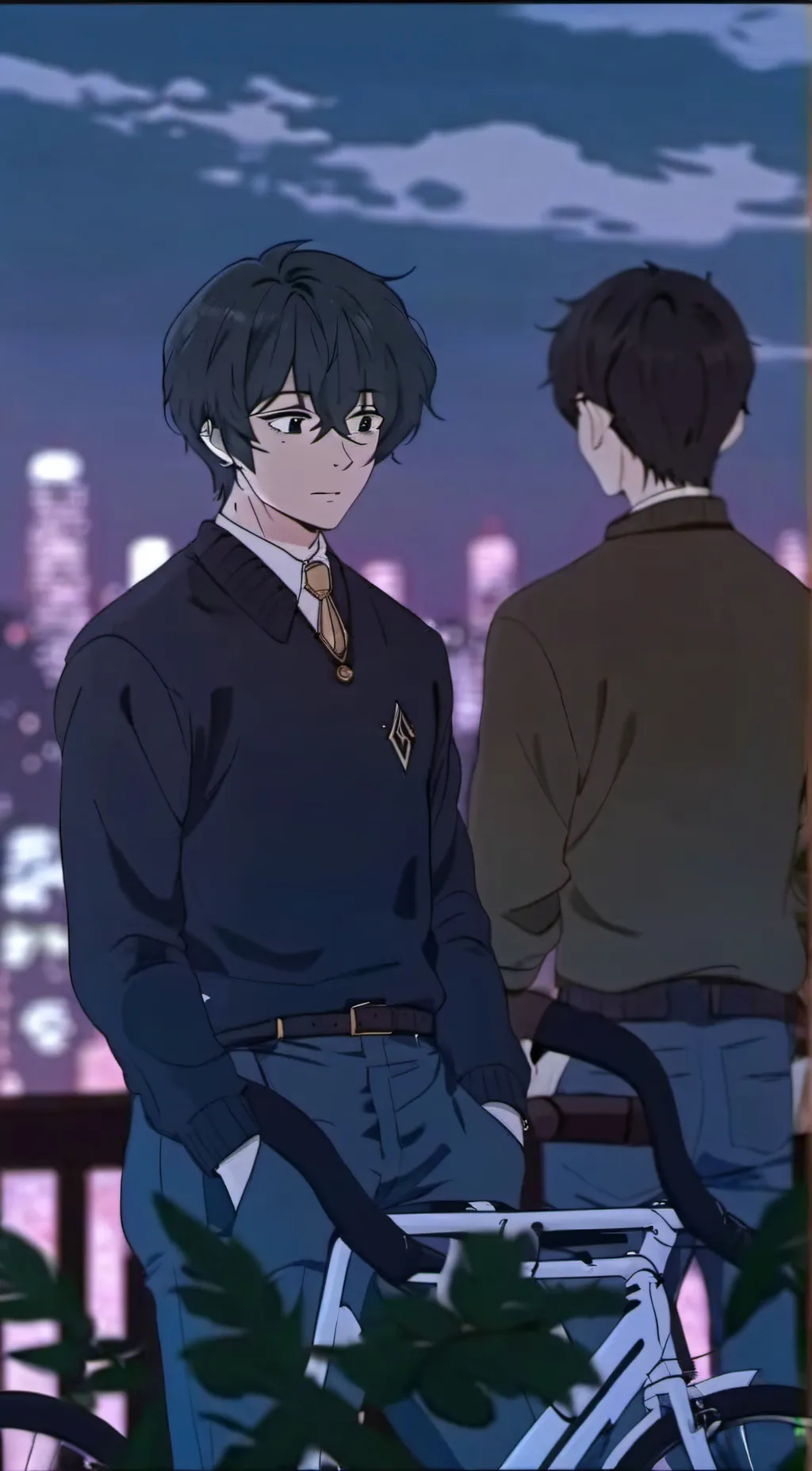 ai character: Aki background