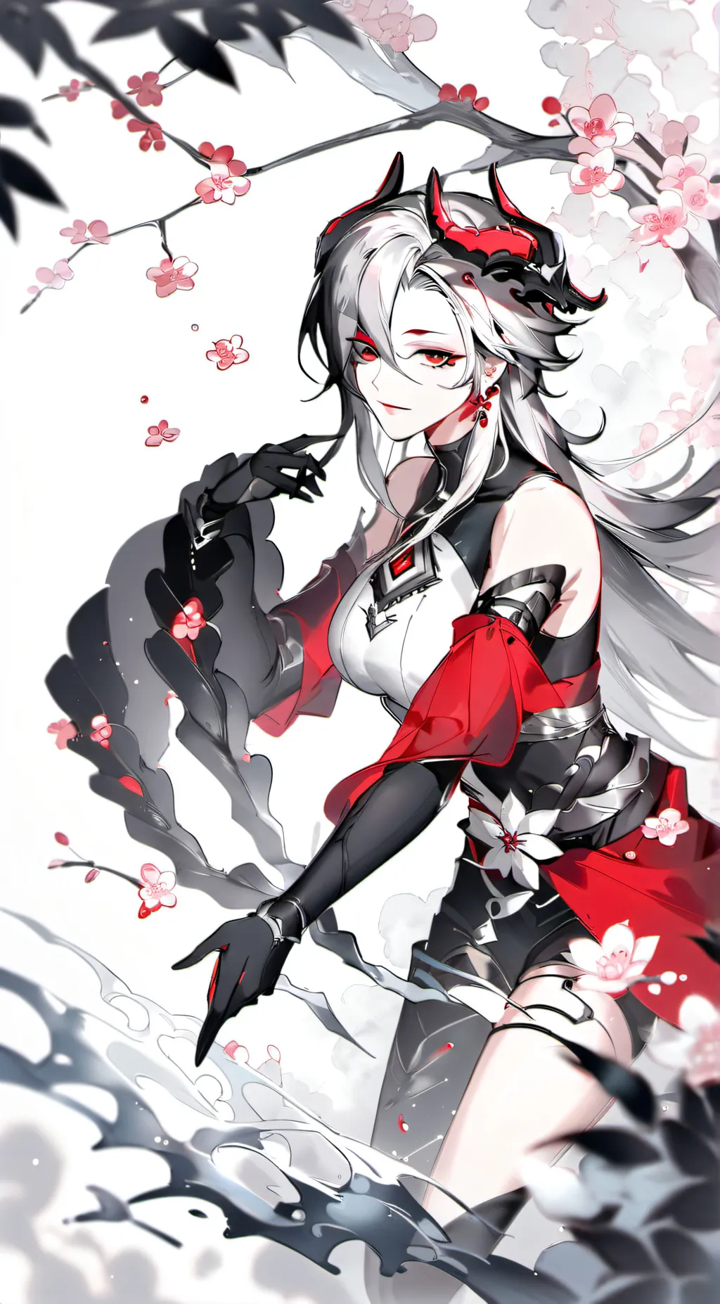 ai character: Arlecchino background