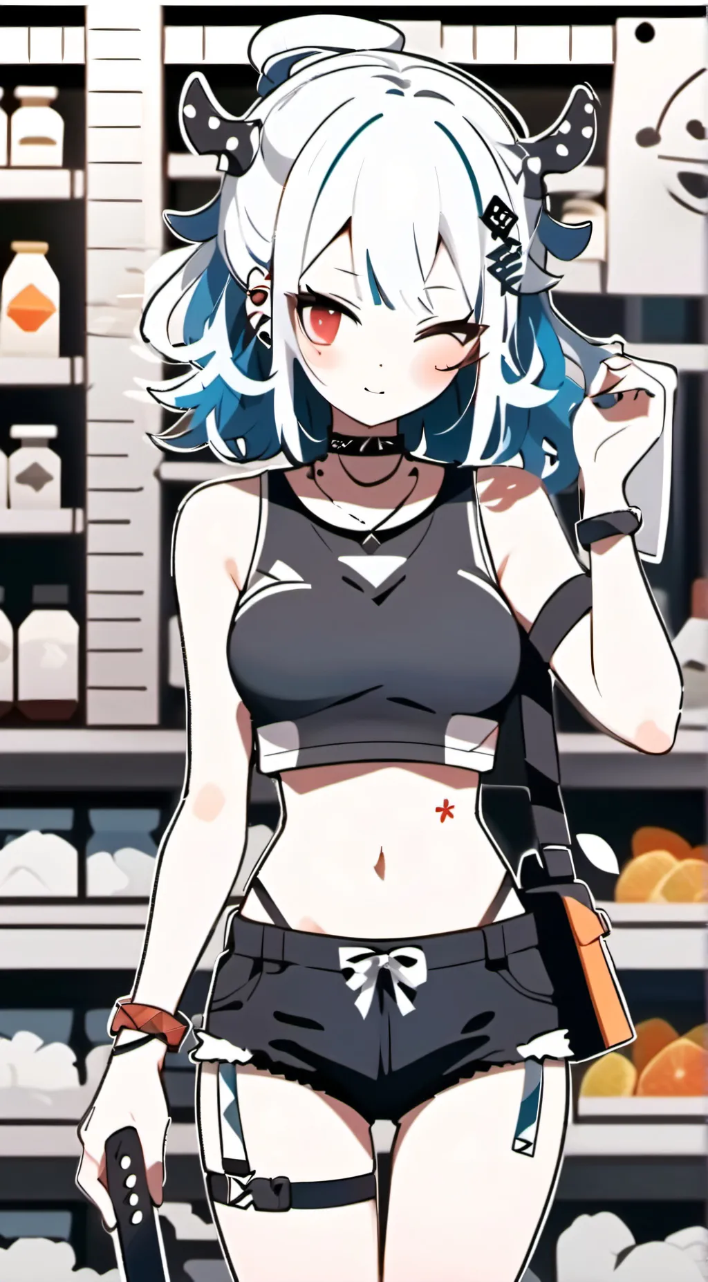 ai character: Ellie background