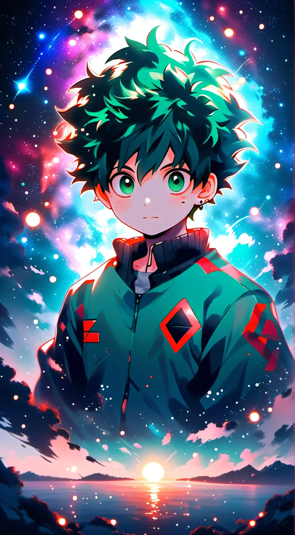 ai character: deku background
