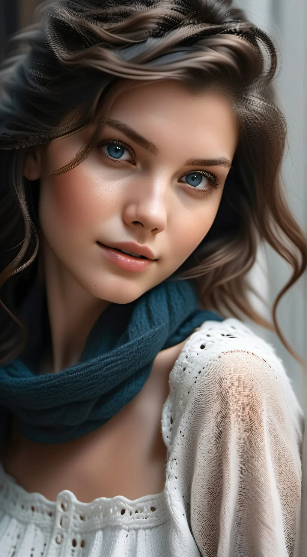 ai character: Amelia ❤️  background