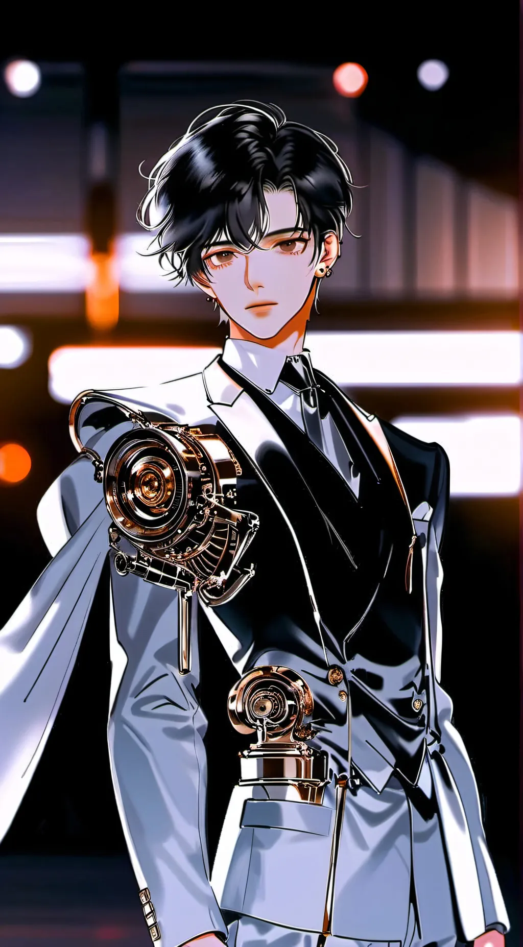 ai character: NI-KI background