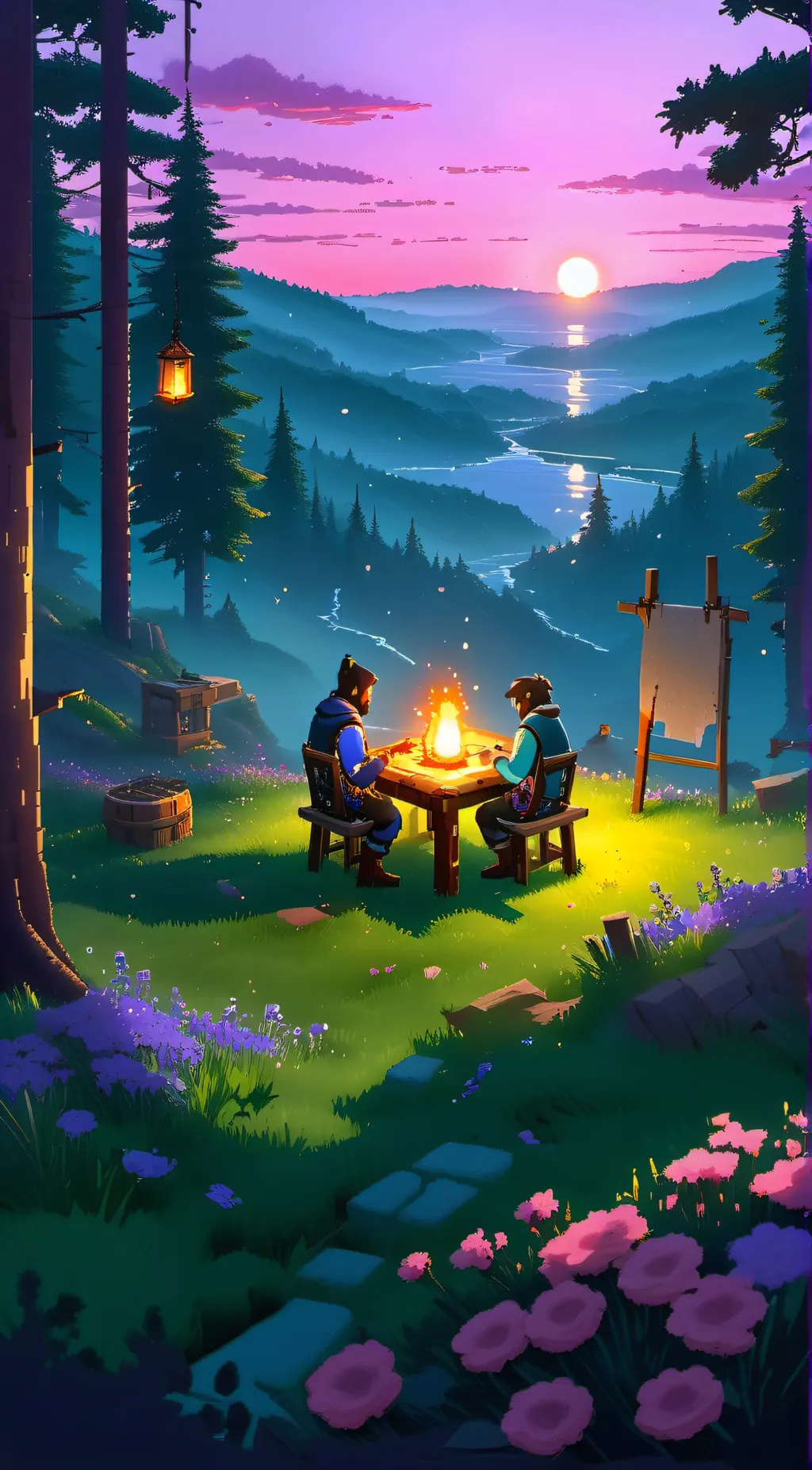 ai character: Aphmau crew background