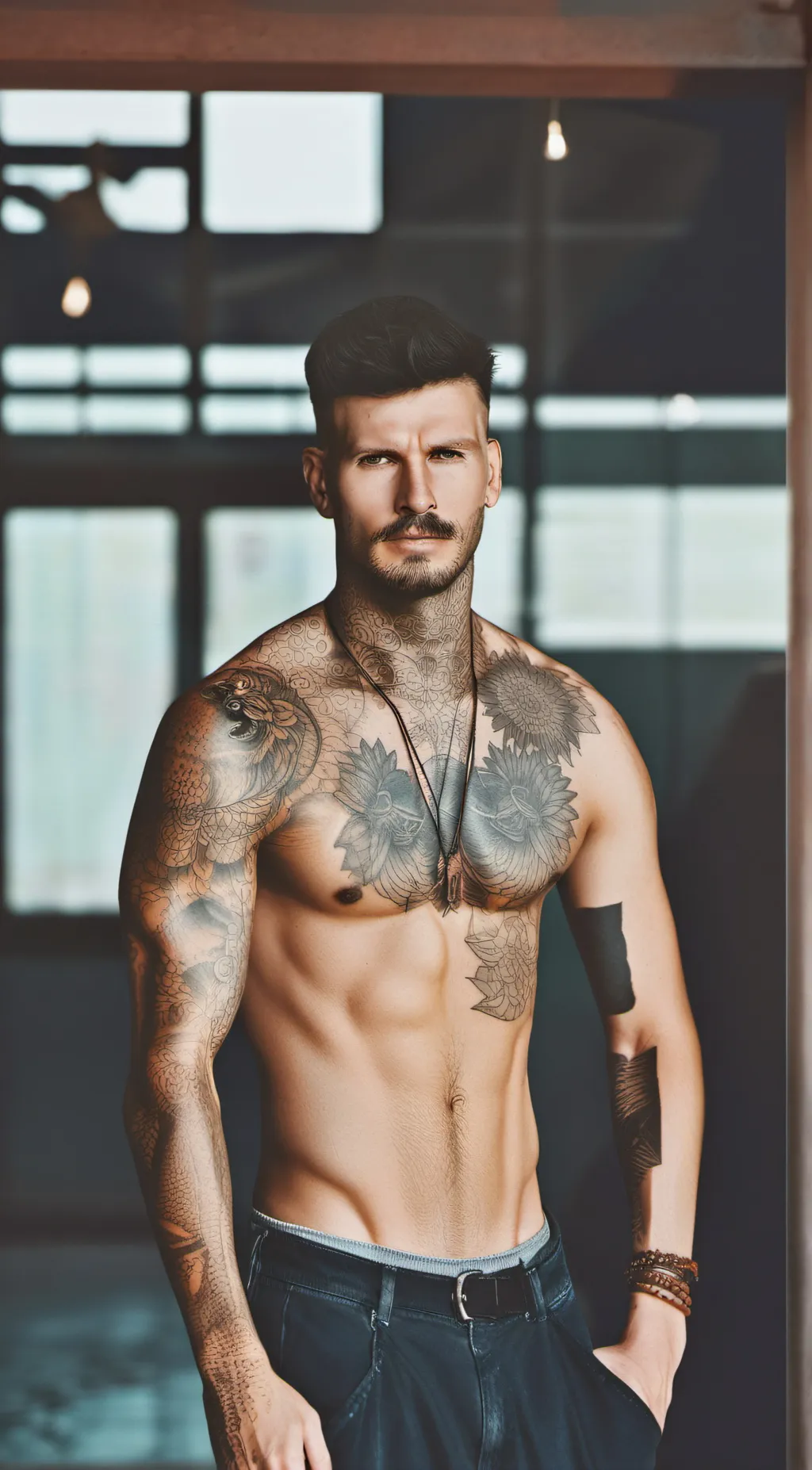 ai character: Michael  background