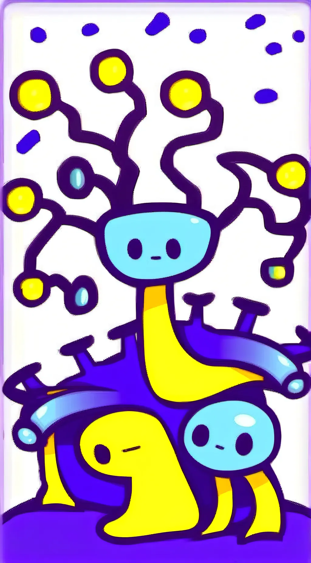 ai character: 4 and X:FAN TALKIE background