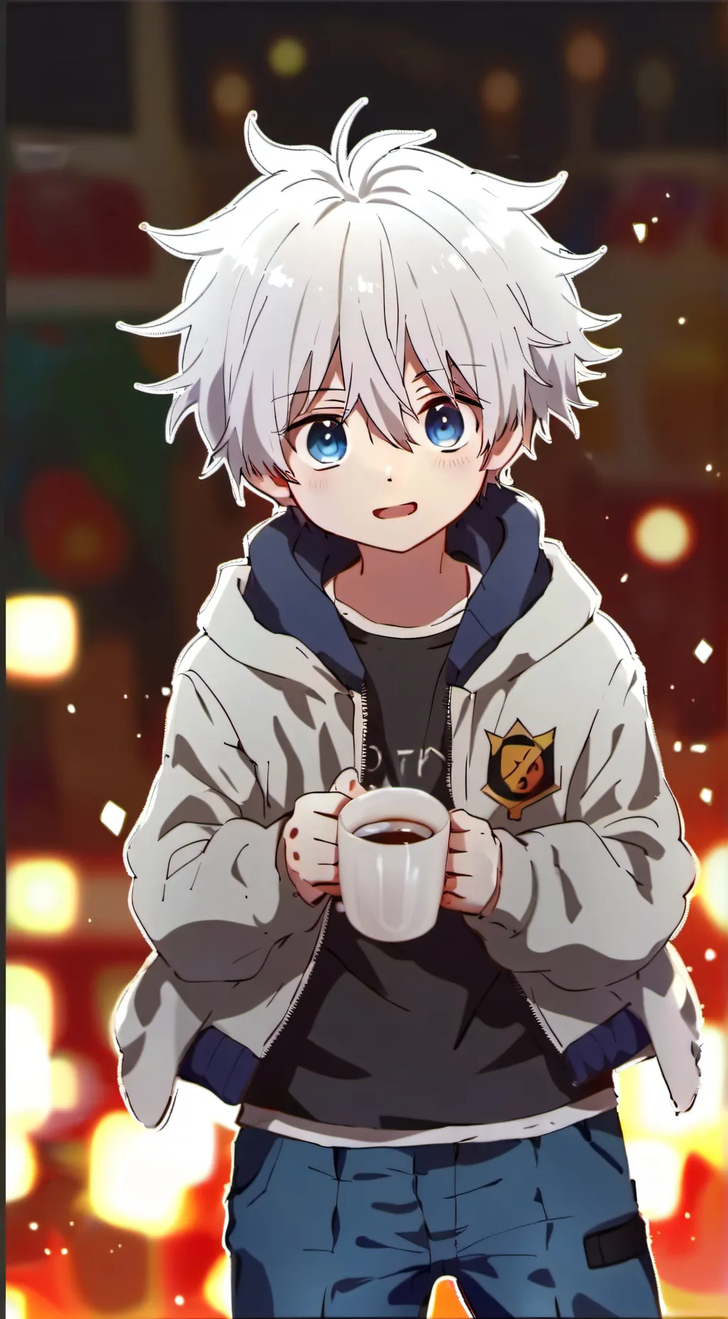 ai character: killua zoldyck background