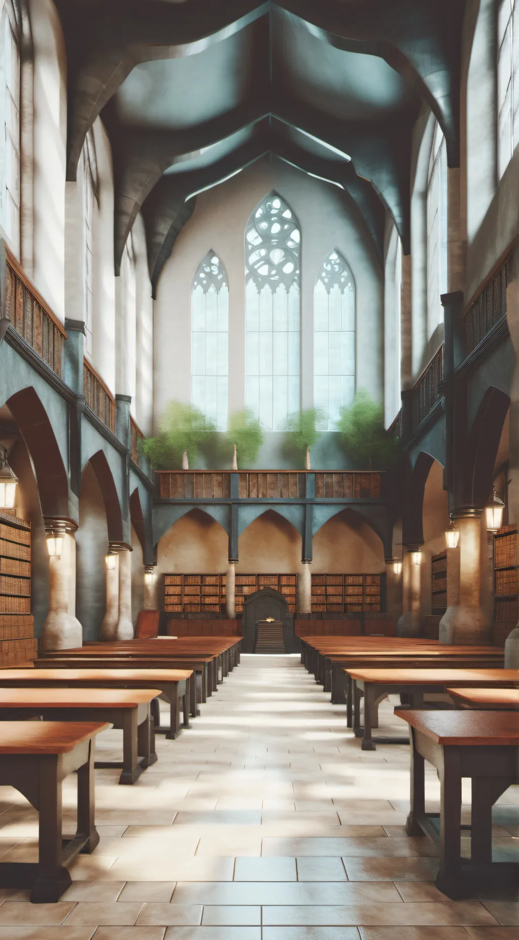 ai character: Hogwarts background