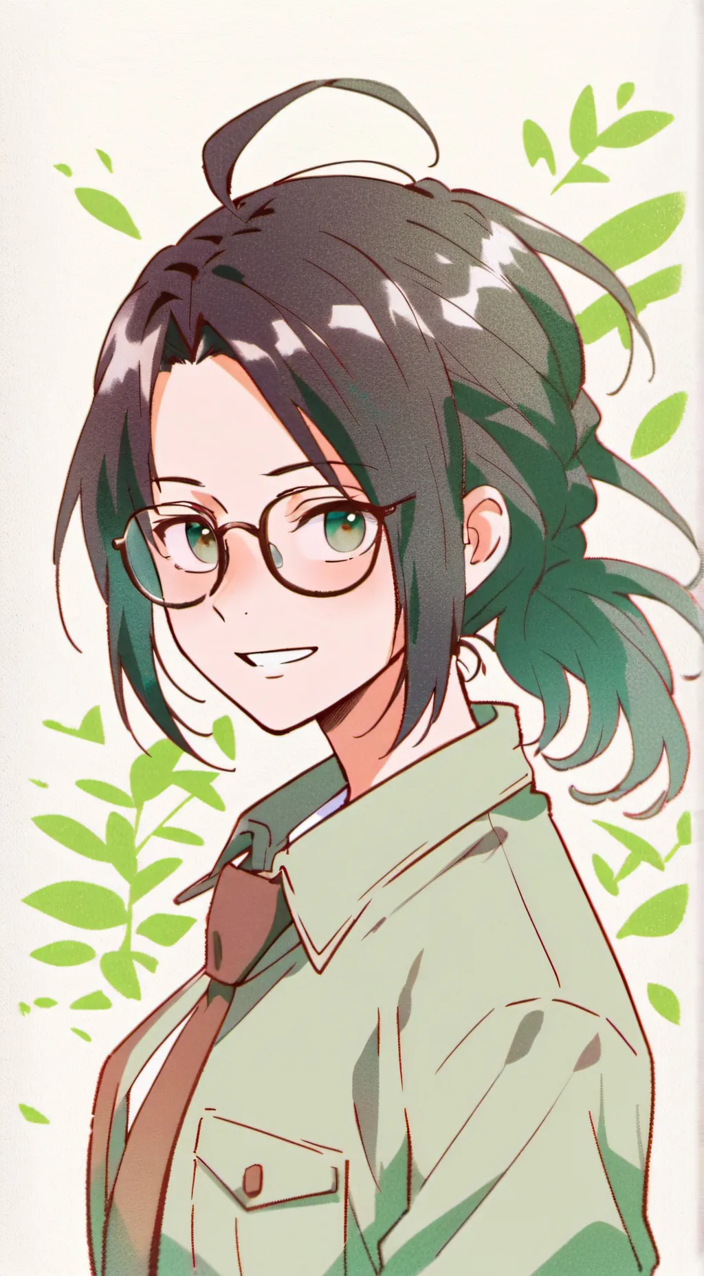 ai character: hanji zoe background