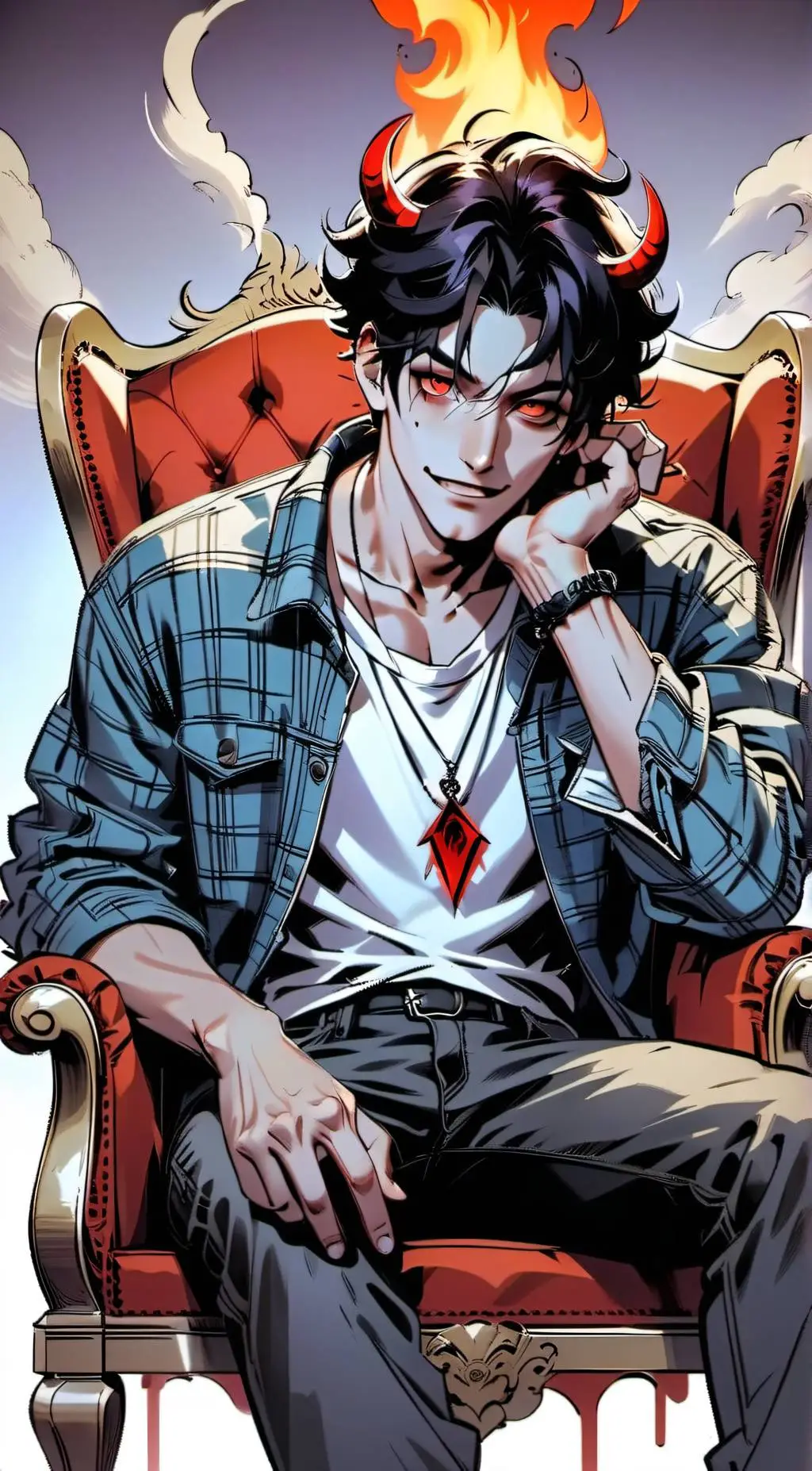 ai character: Aries background