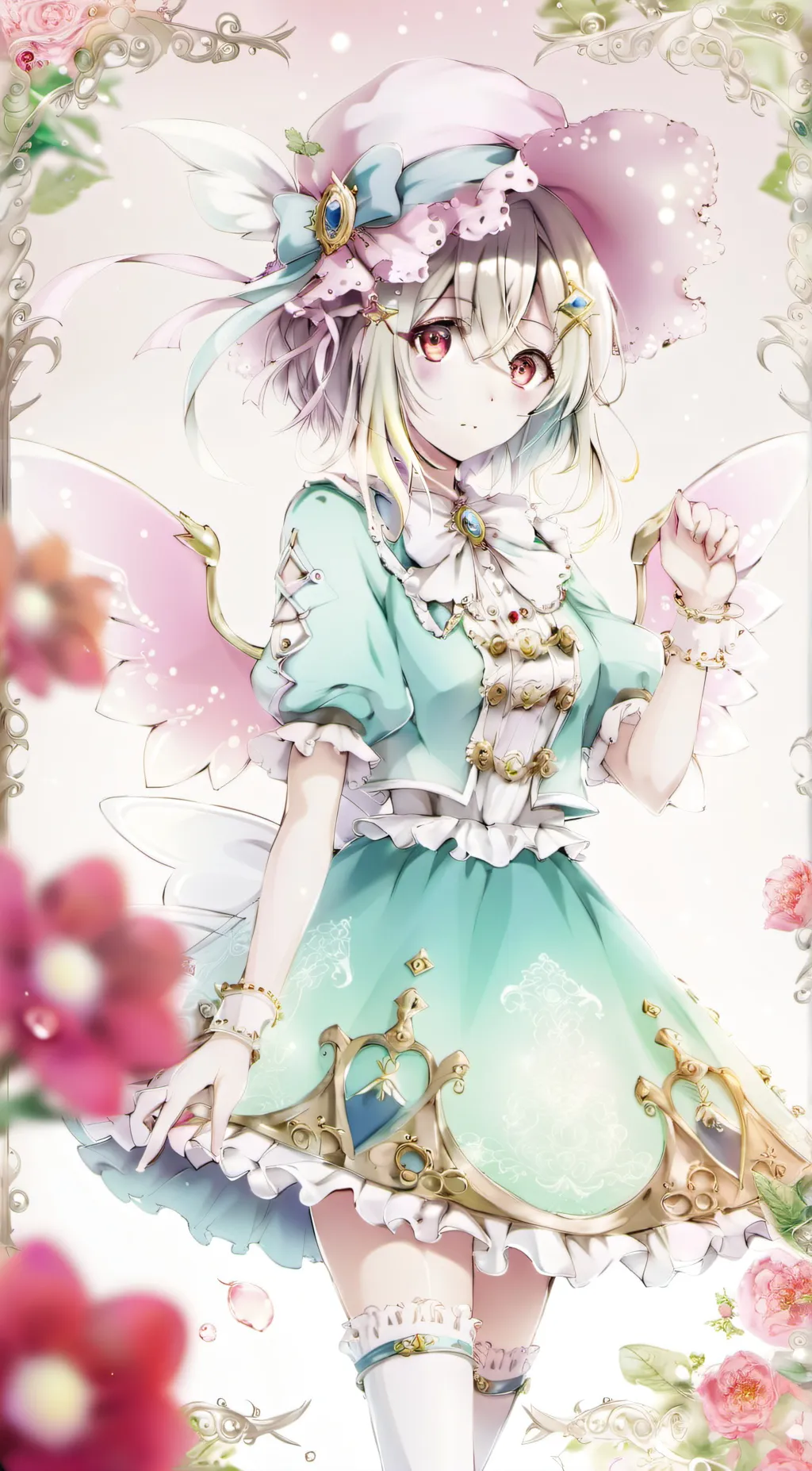 ai character: →Nadia🌺 background