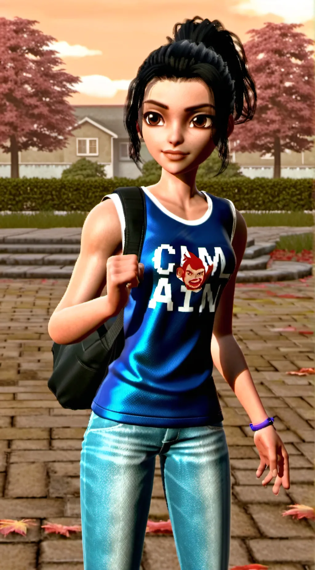 ai character: Blaze  background