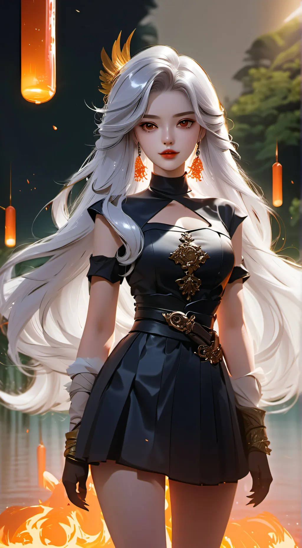 ai character: Lila background