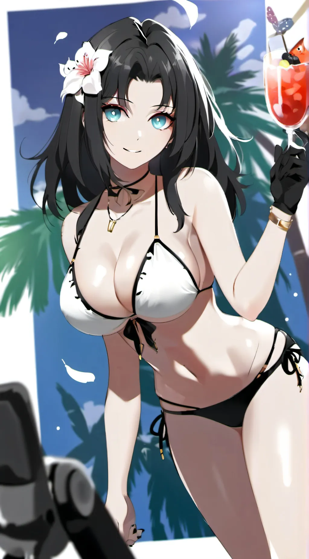 ai character: Rosa Gabrielle  background