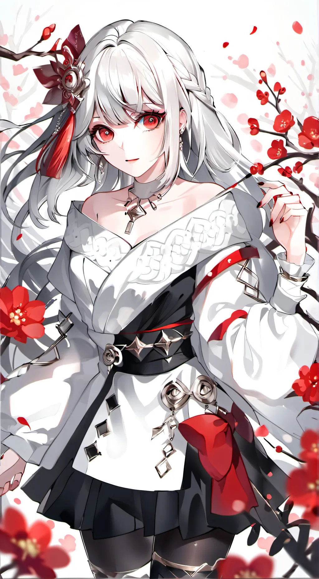 ai character: Mha soulmate color background