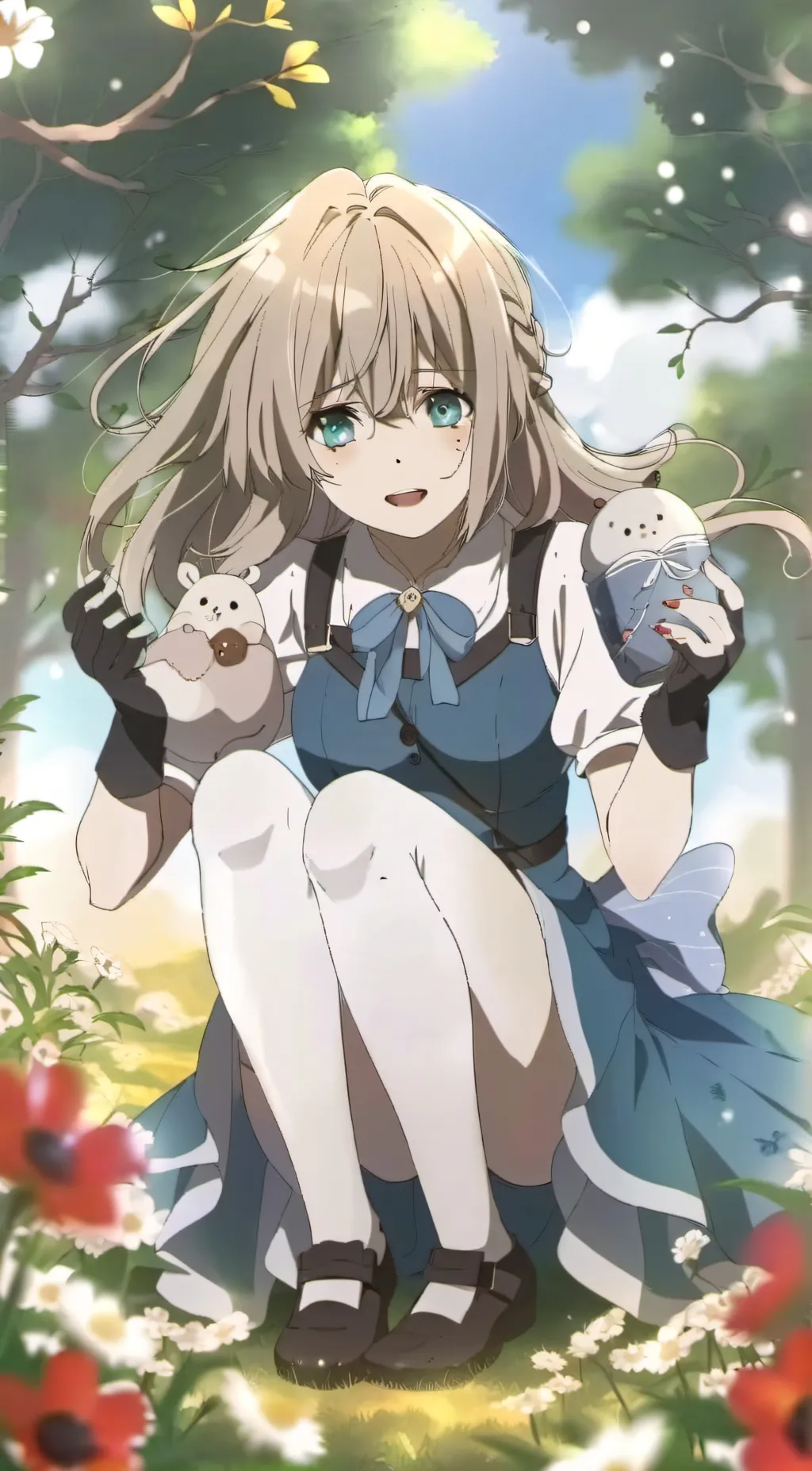 ai character: Maria background