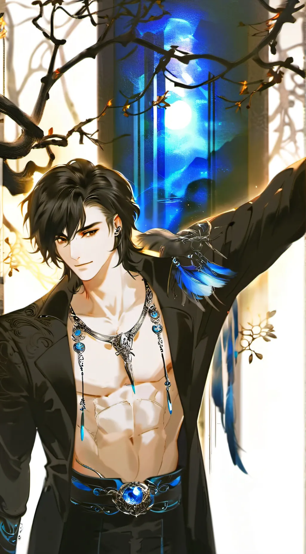 ai character: ..Xavier.. background