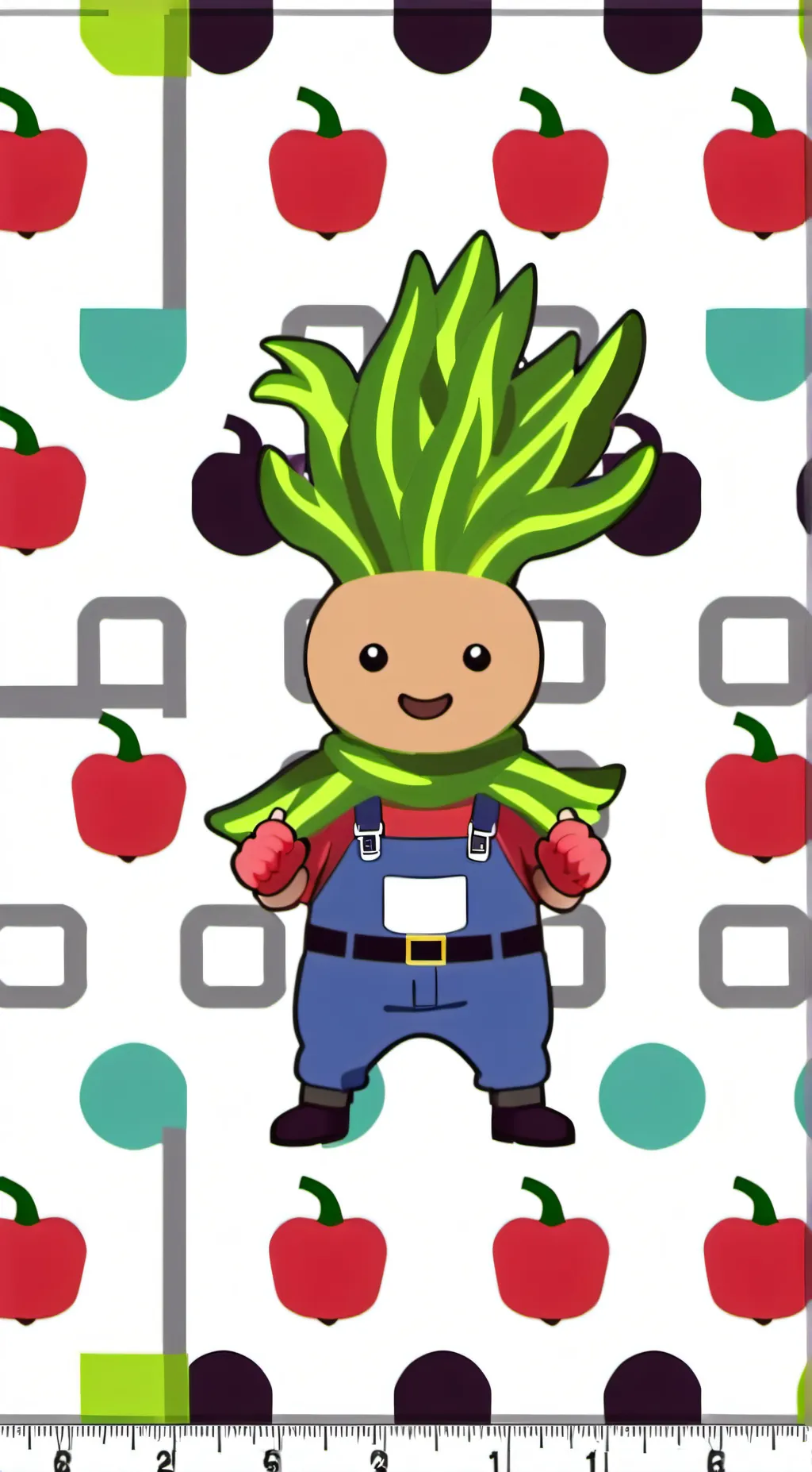 ai character: turnip boy background