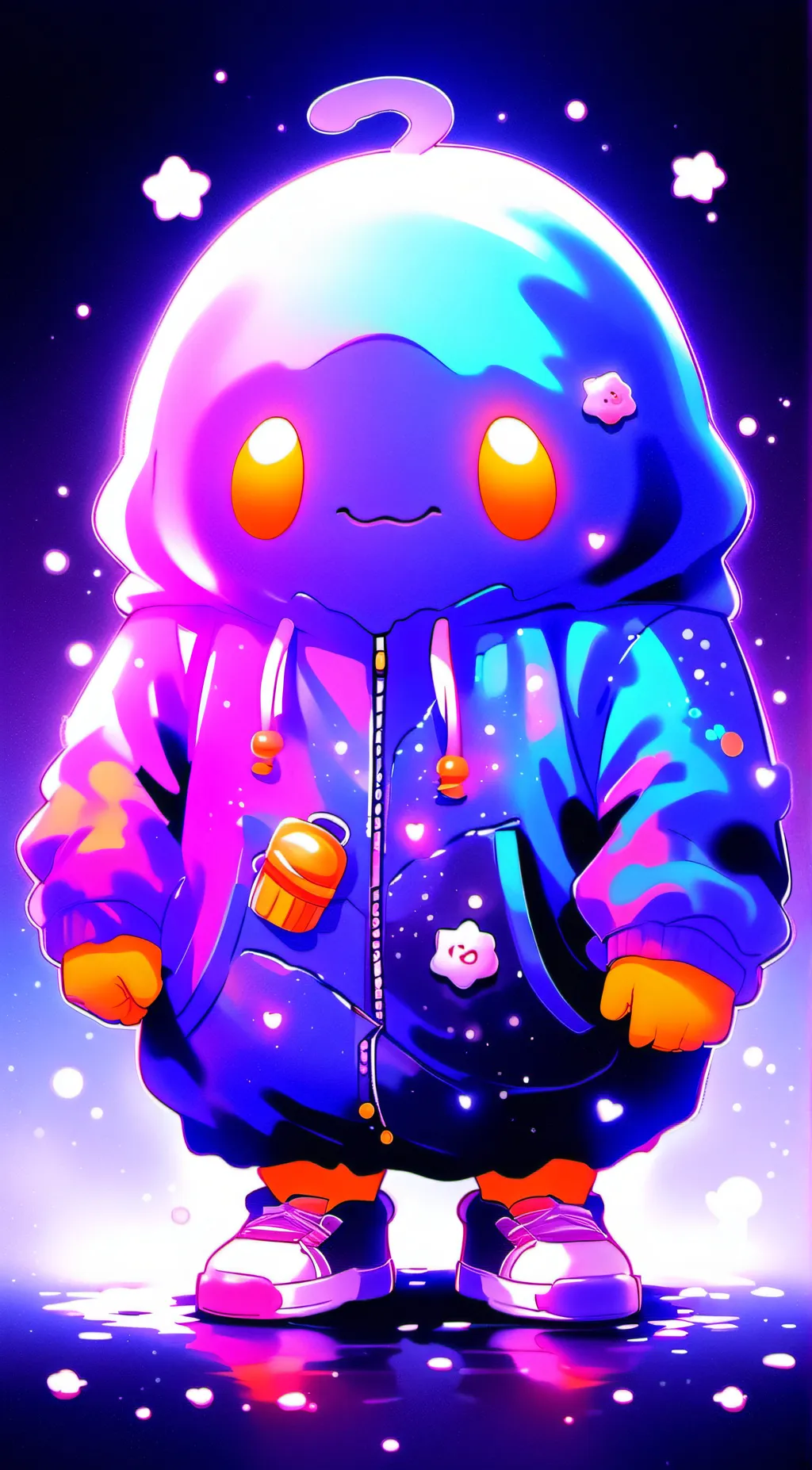 ai character: the tickle monster background