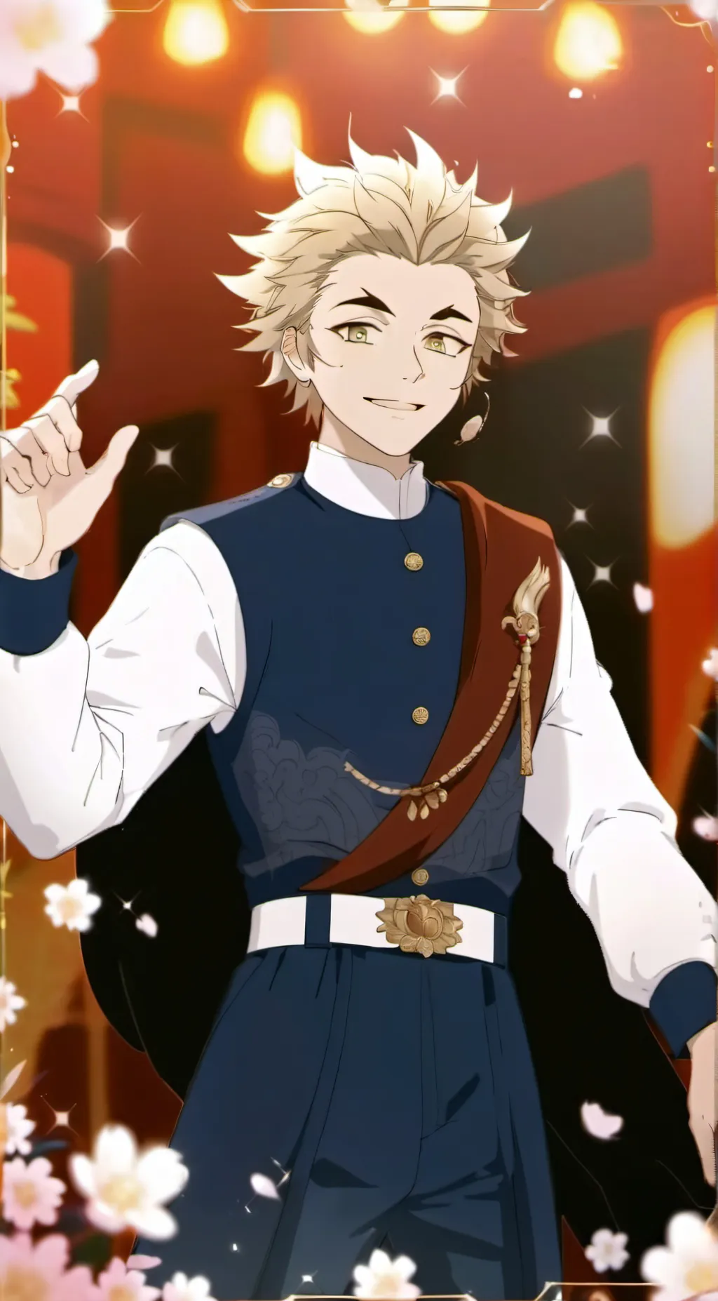 ai character: Hawks mha background