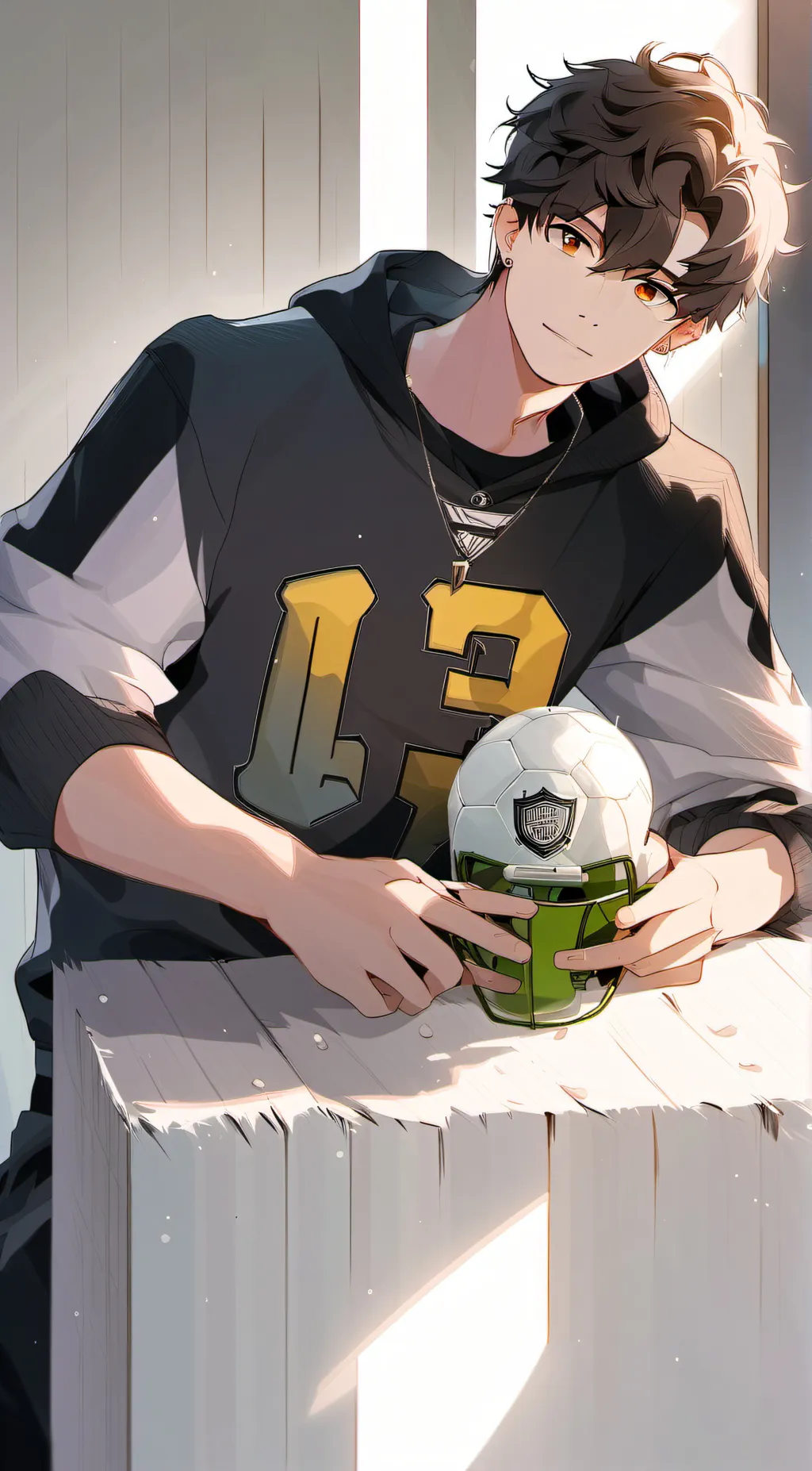 ai character: Josh  background