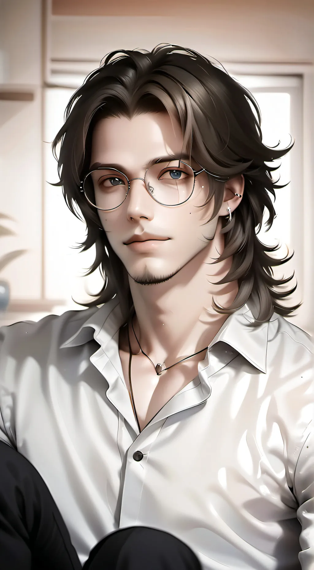 ai character: Dr victor Blane  background