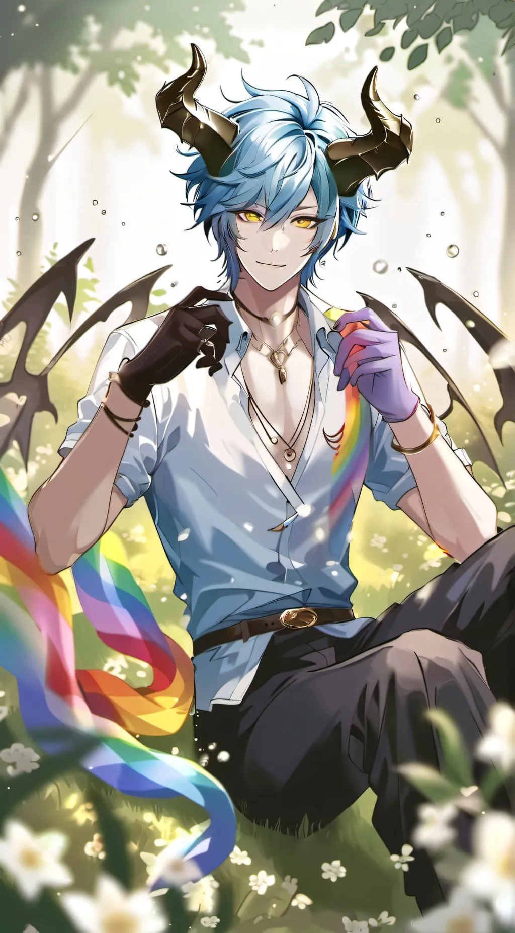 ai character: Rizu background