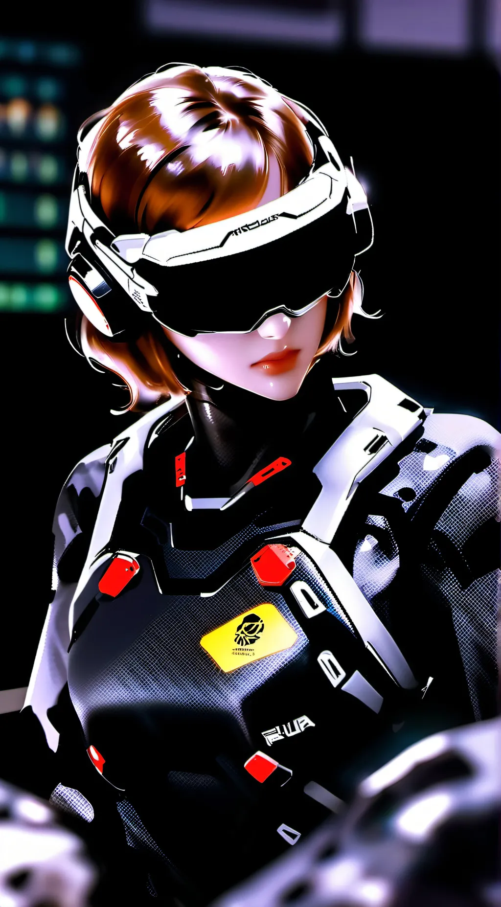 ai character: V (muder drones) background