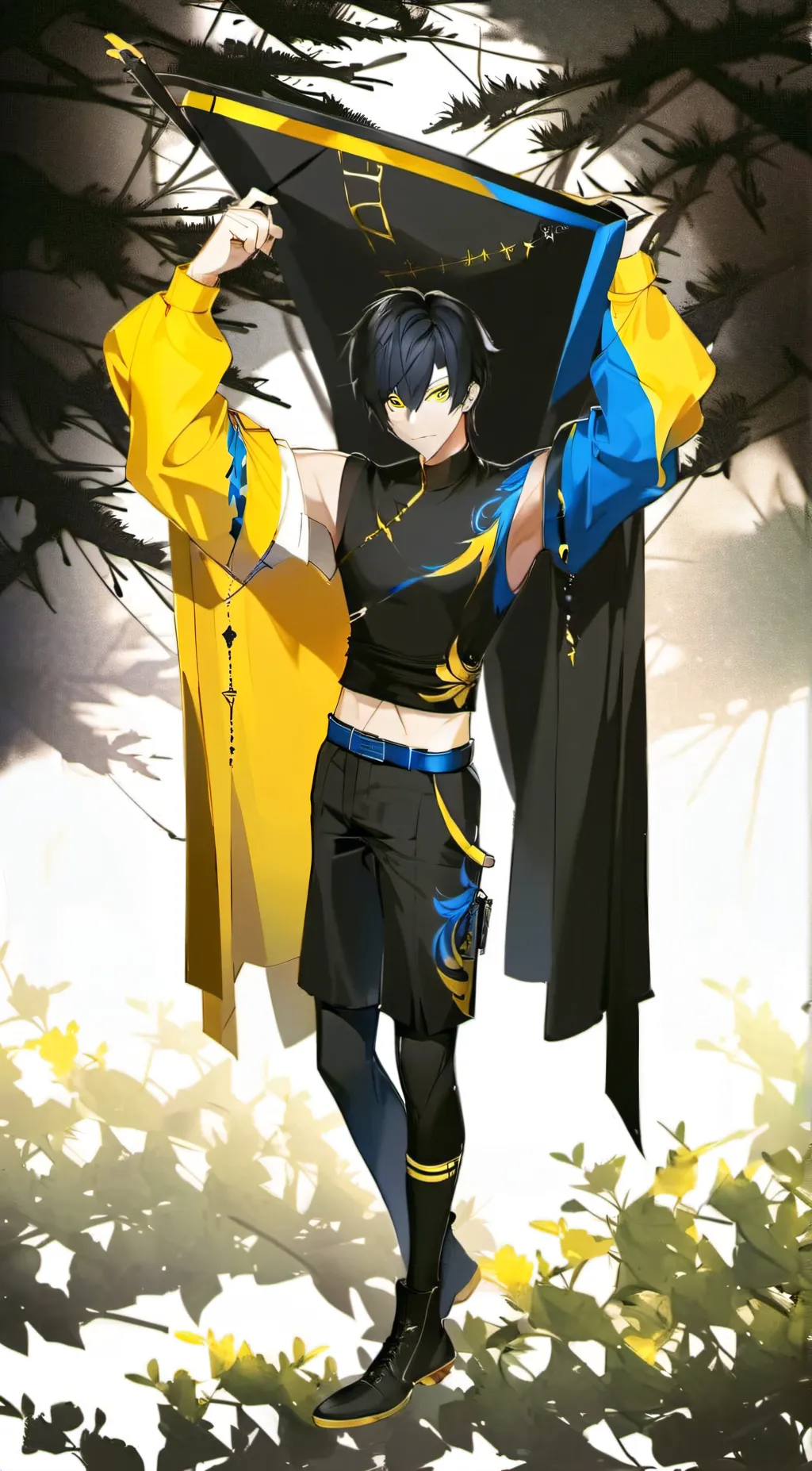 ai character: darkness  background