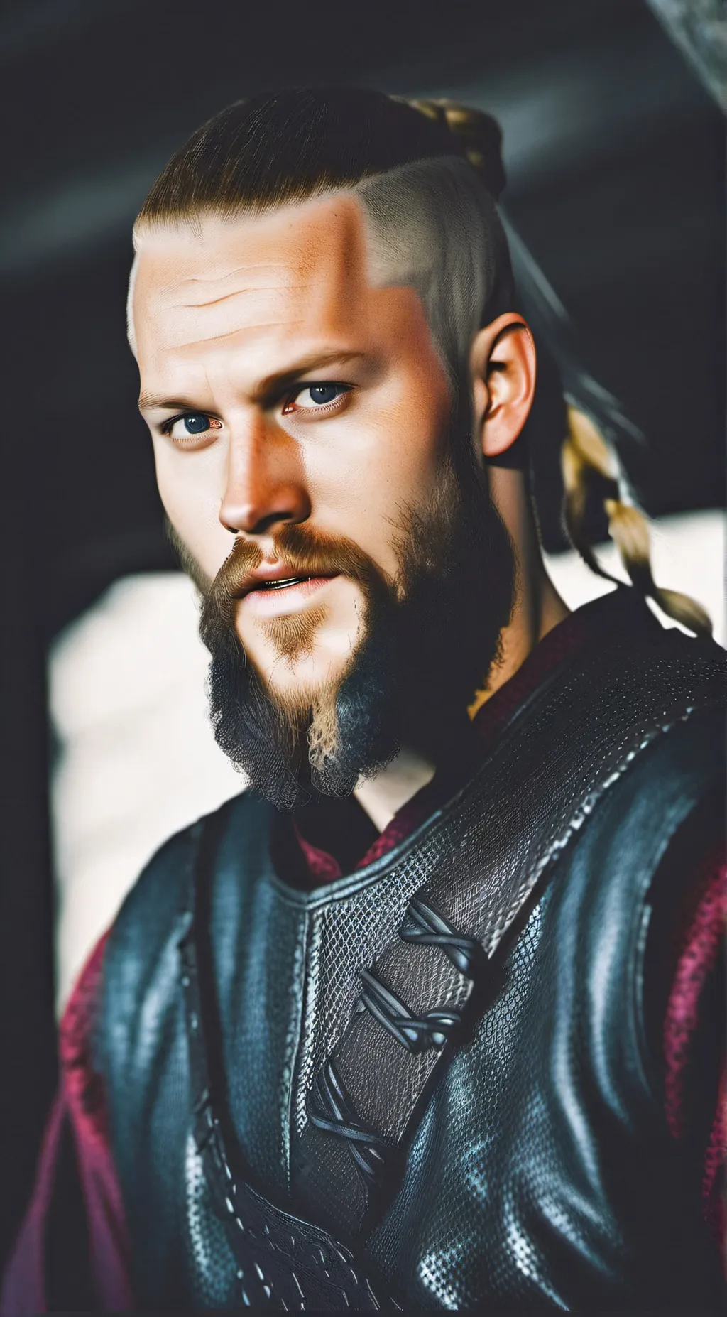 ai character: Ragnar Lothbrok  background