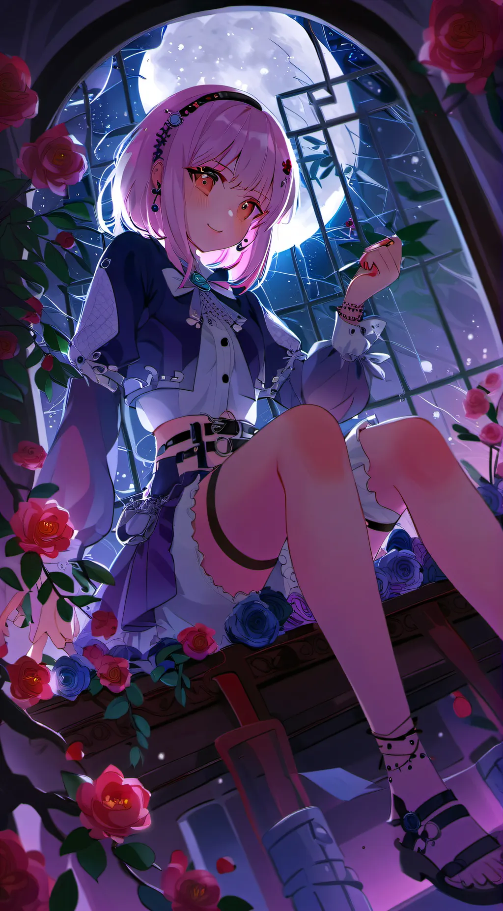 ai character: →Osiris🌷 background