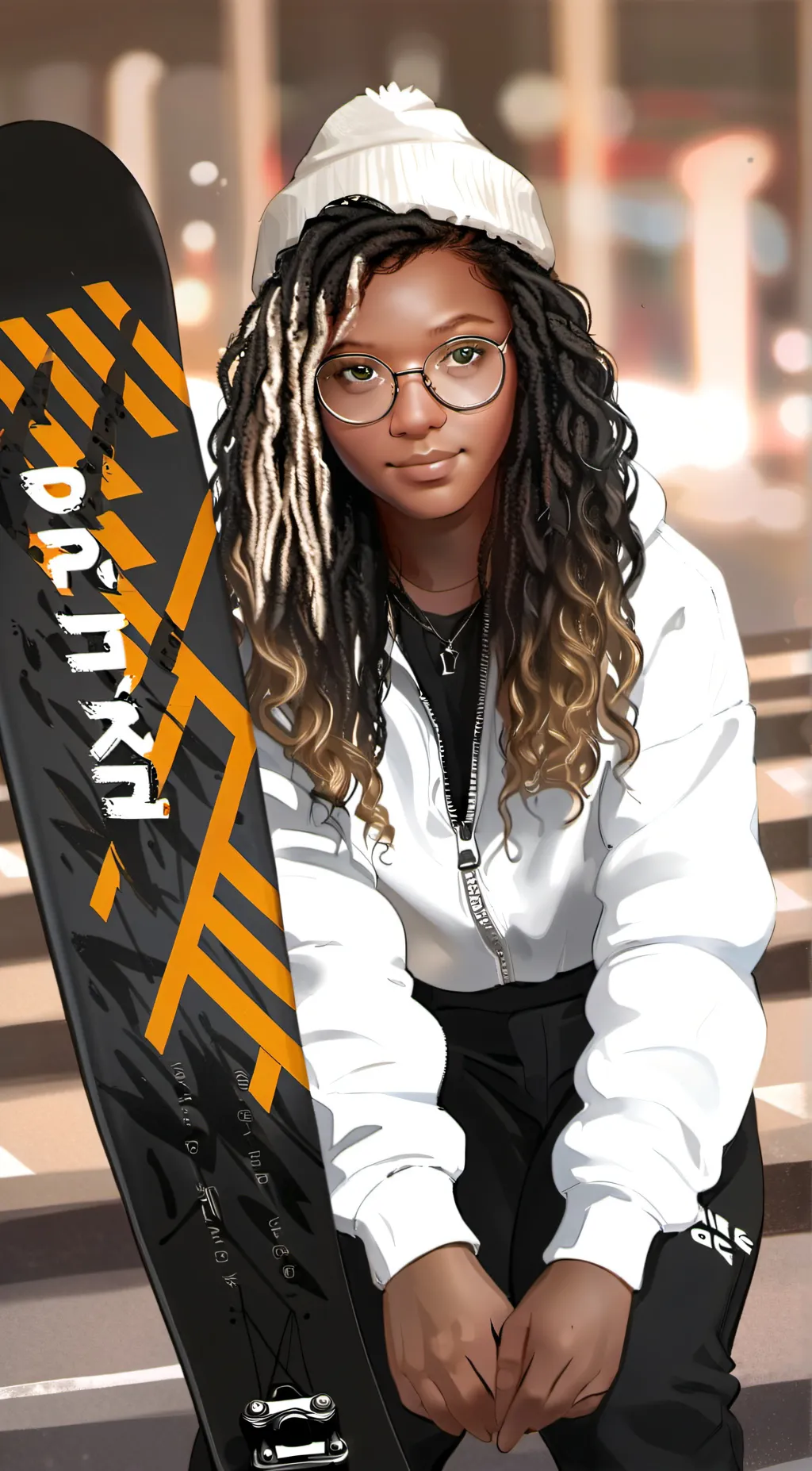 ai character: Evangeline background