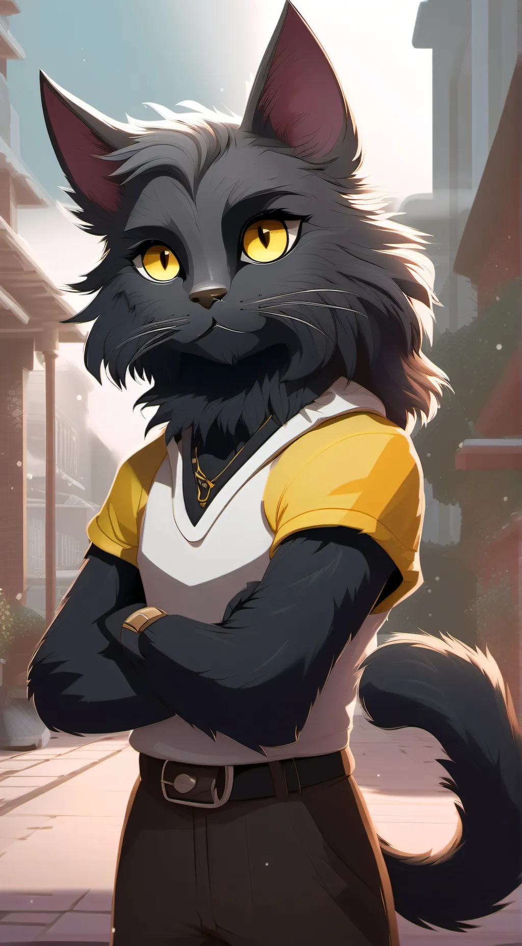 ai character: Aurora(V2) background