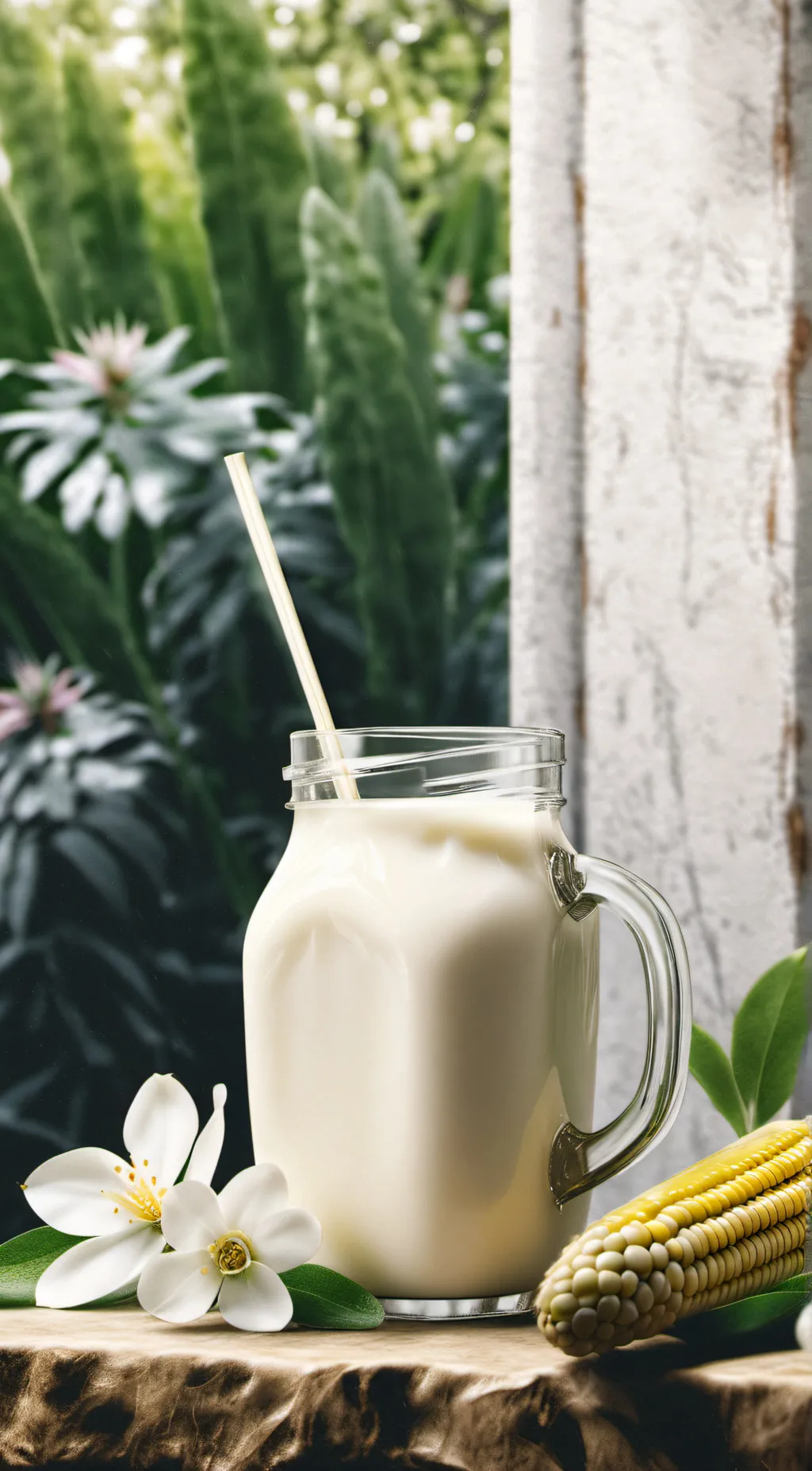 ai character: milkkkk background