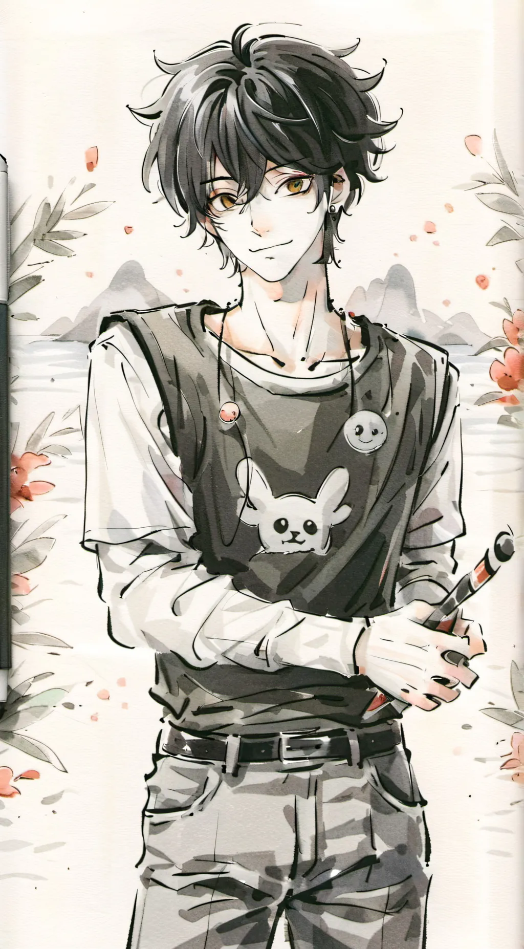 ai character: zenith  background