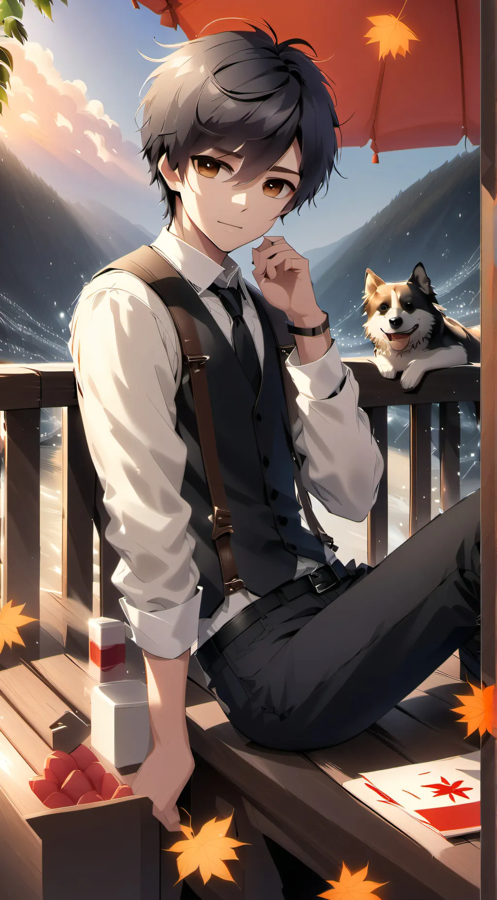 ai character: max background