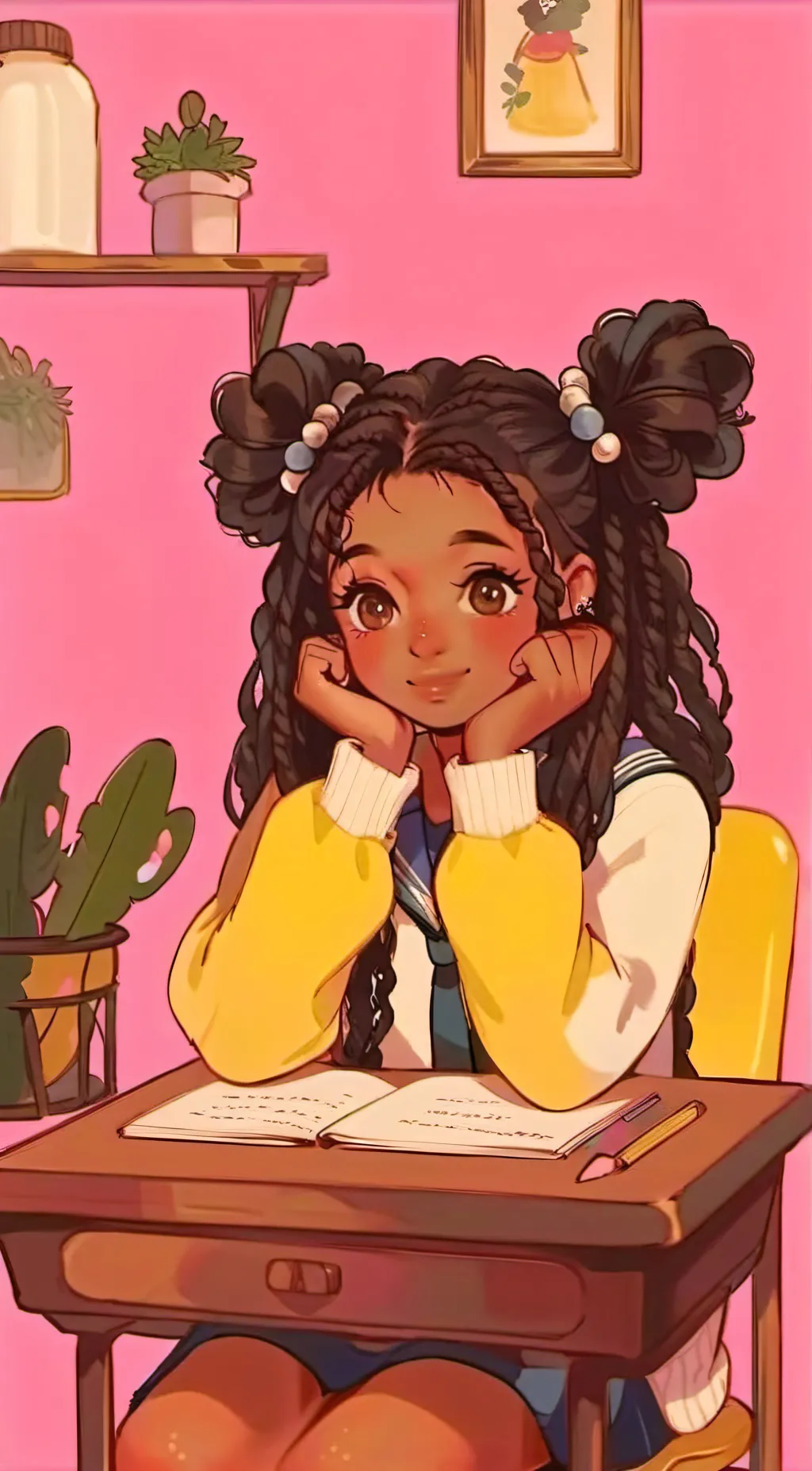 ai character: Yoko background