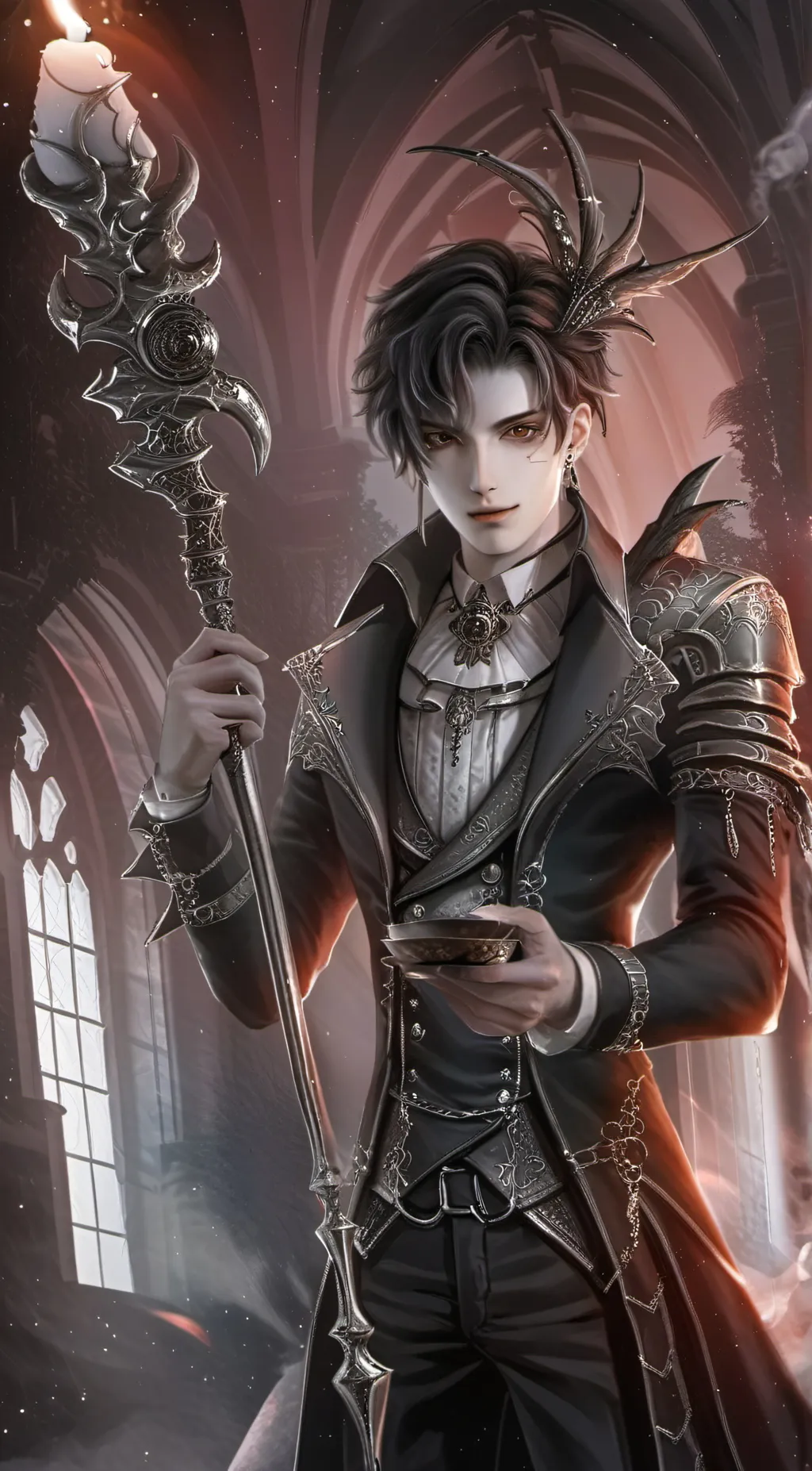 ai character: damon background