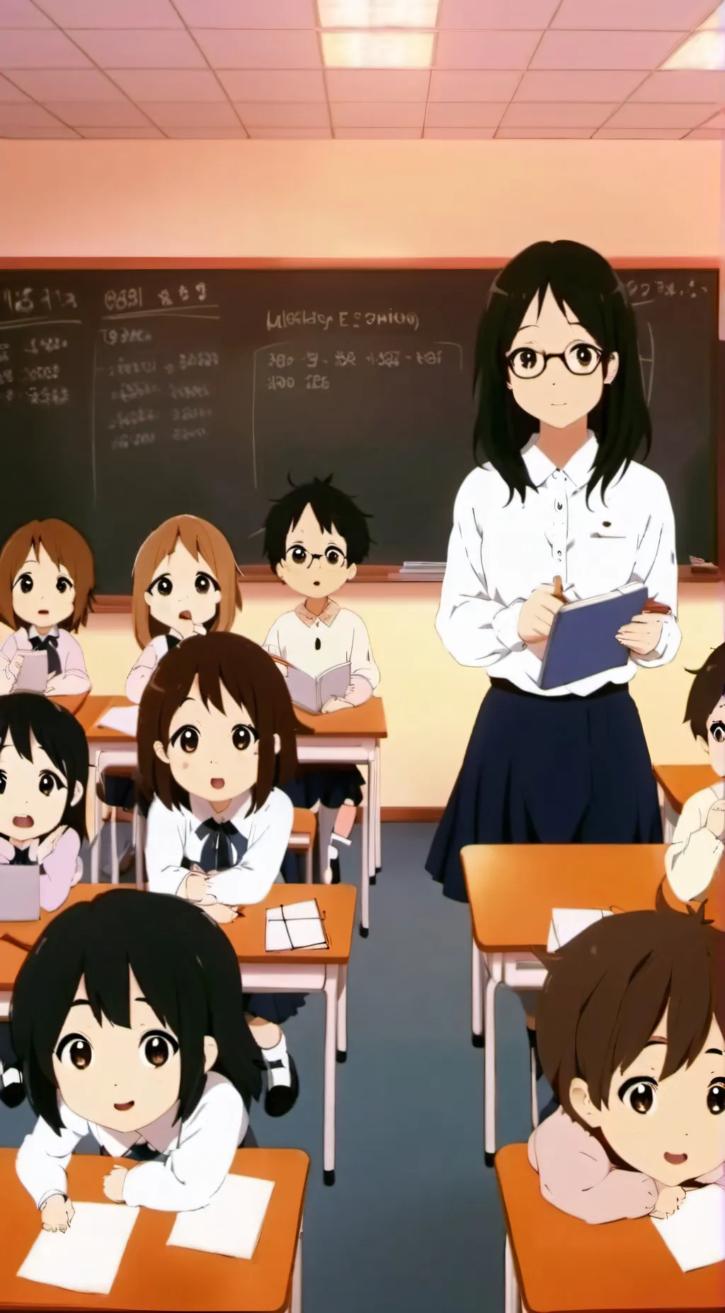 ai character: 1st grade background