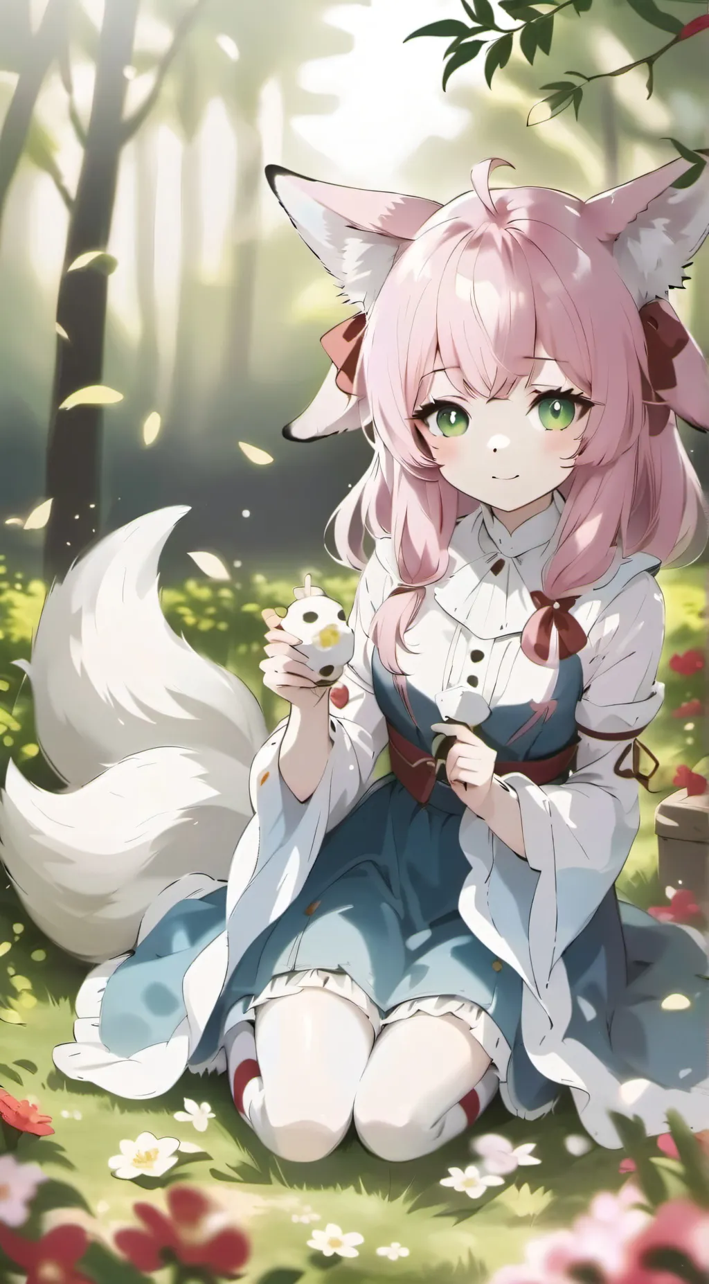 ai character: Foxy background