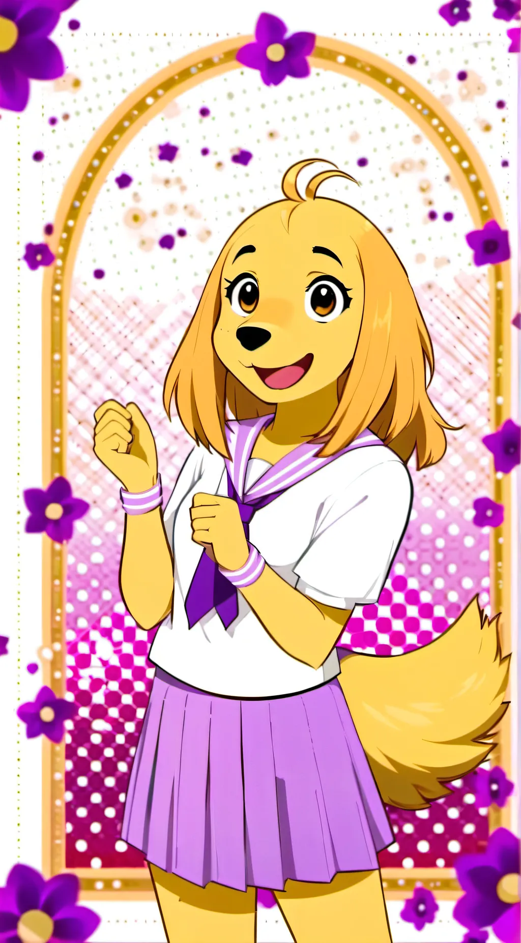 ai character: football background