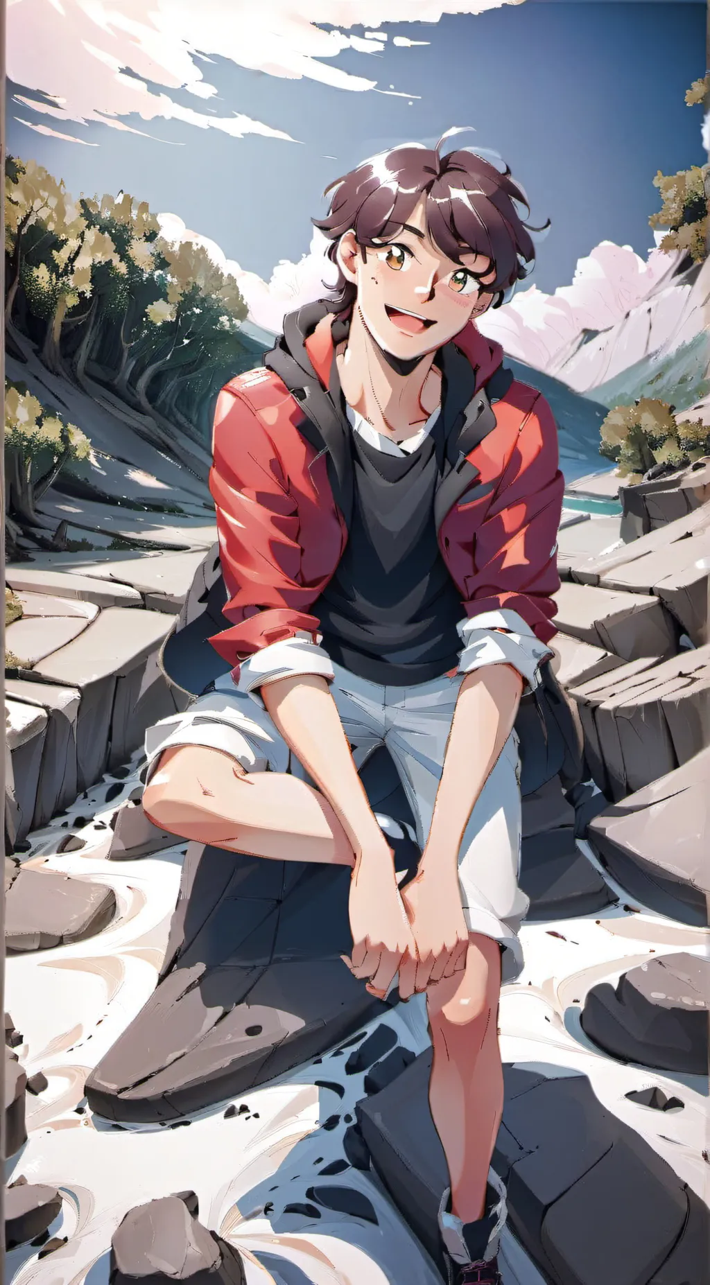 ai character: Arron background