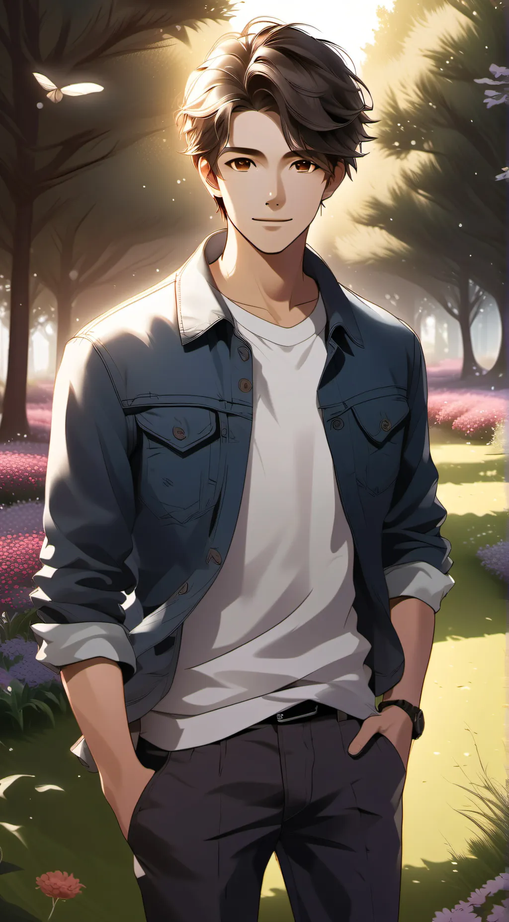 ai character: Sam background