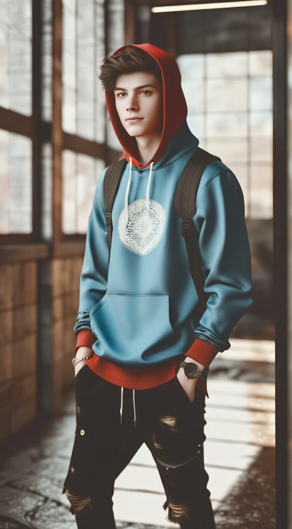 ai character: Michael. background