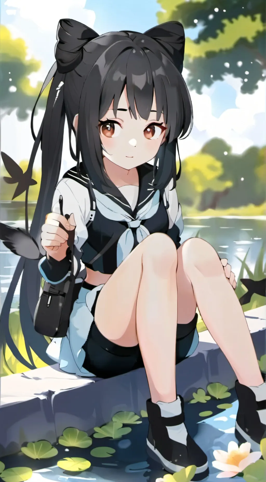 ai character: Lunar background