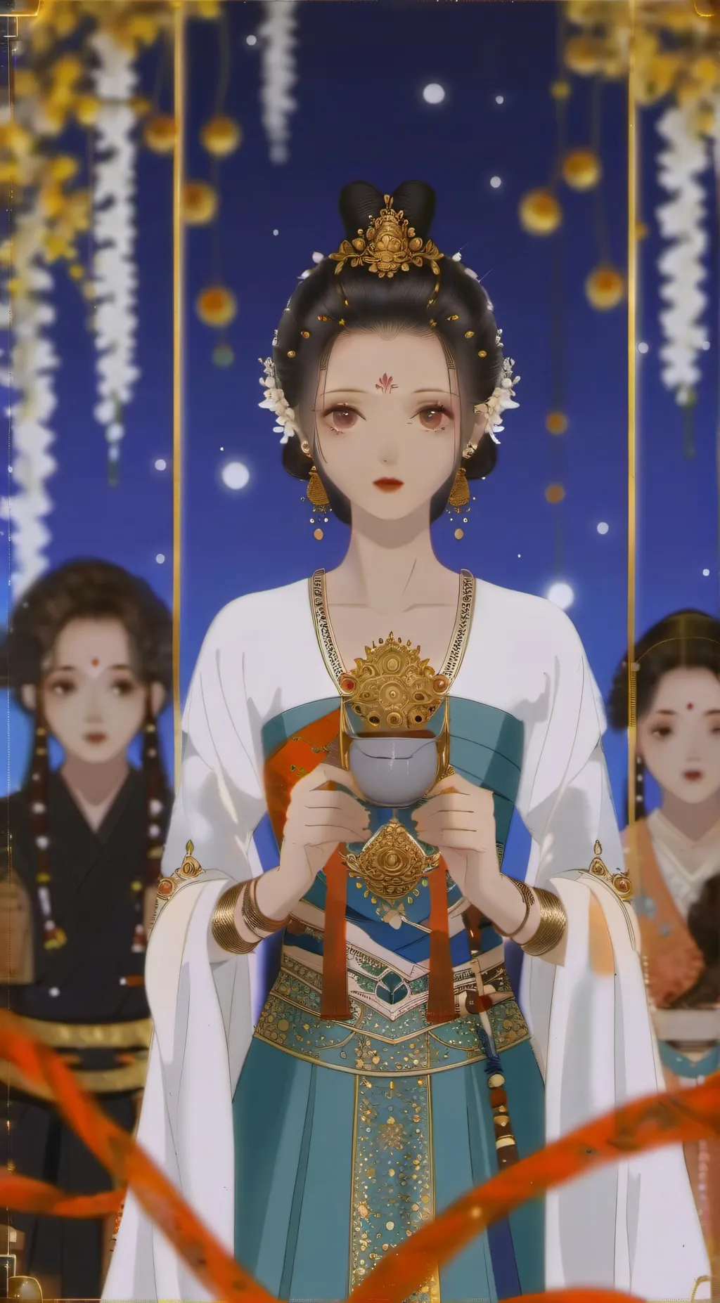 ai character: Ryuu  background