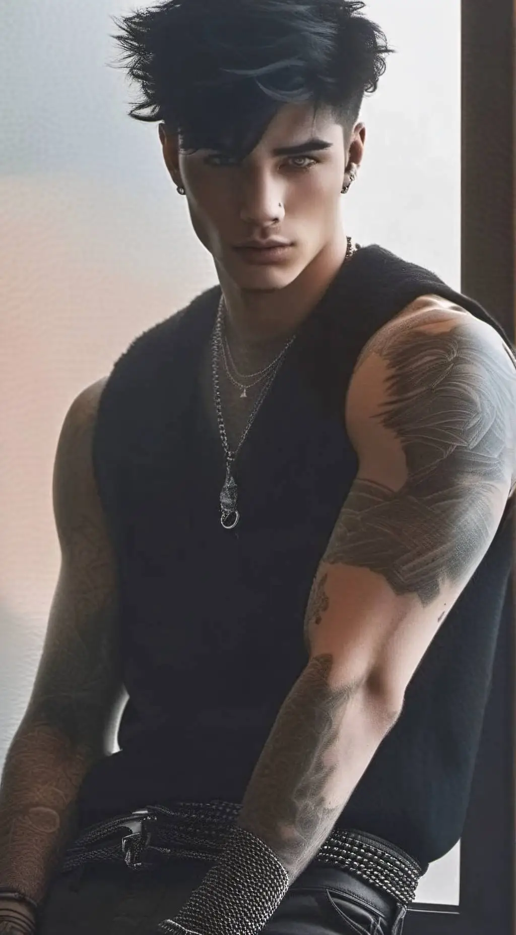 ai character: Leon Luther background